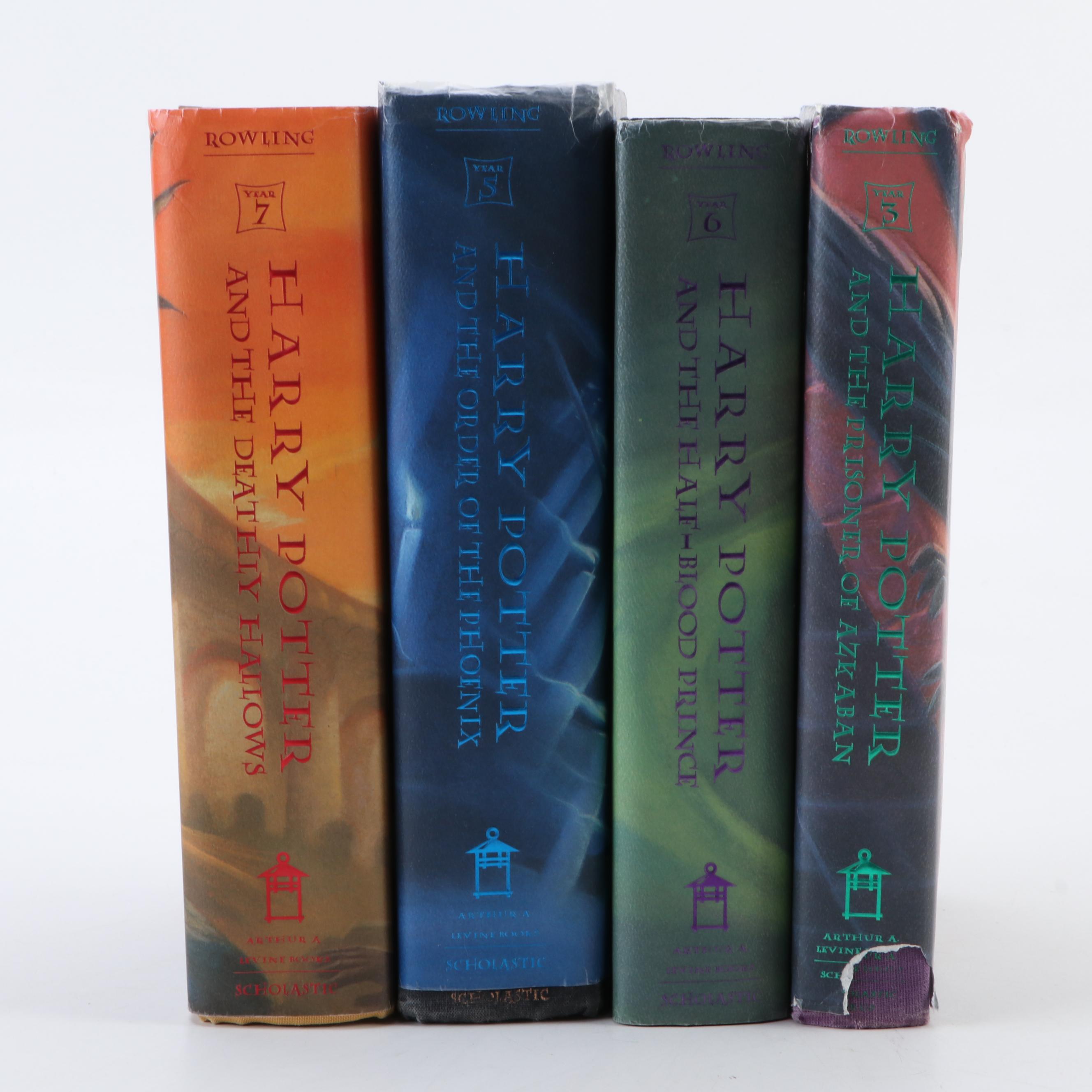 First American Edition "Harry Potter" Partial Series with Dust Jackets