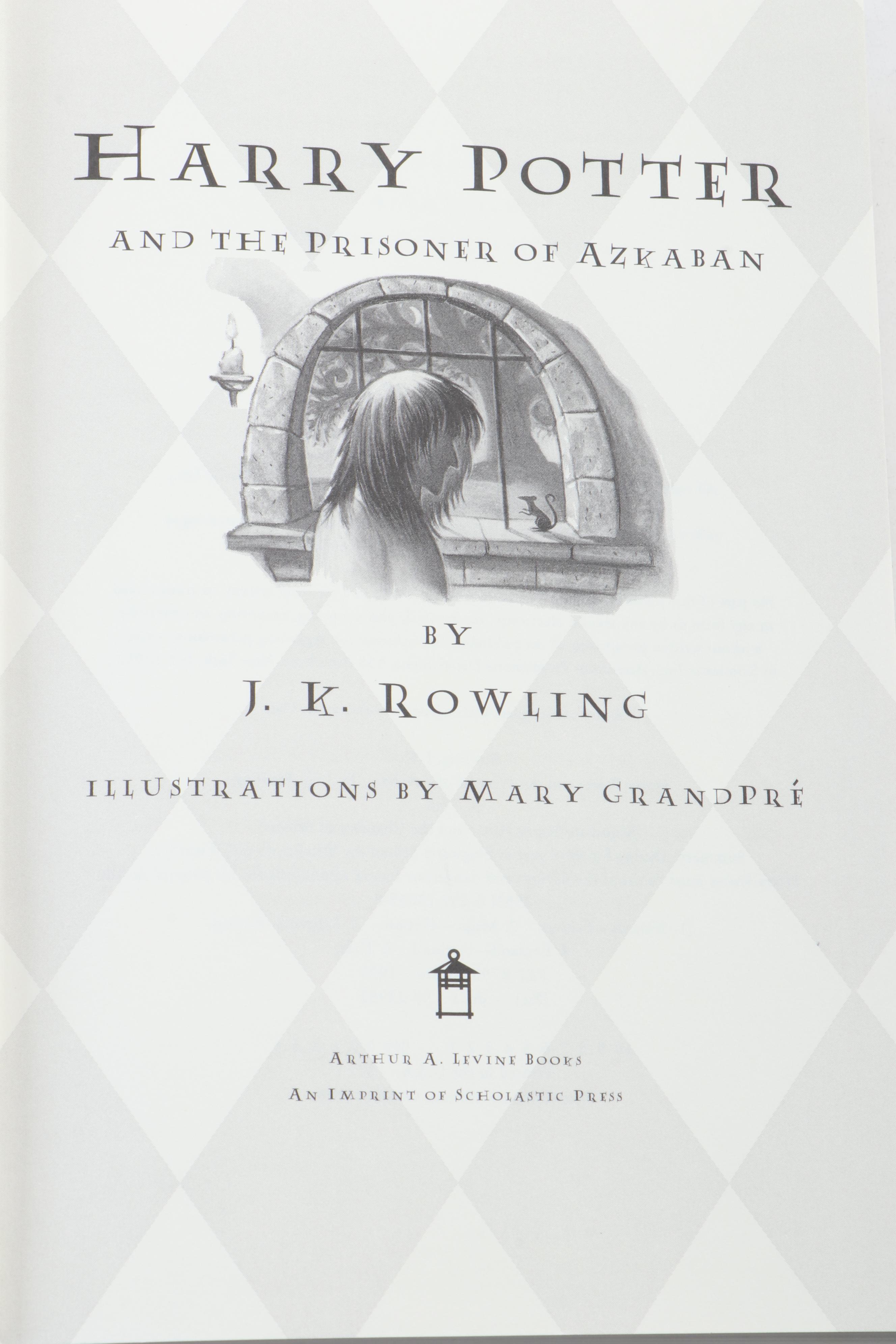 First American Edition "Harry Potter" Partial Series with Dust Jackets