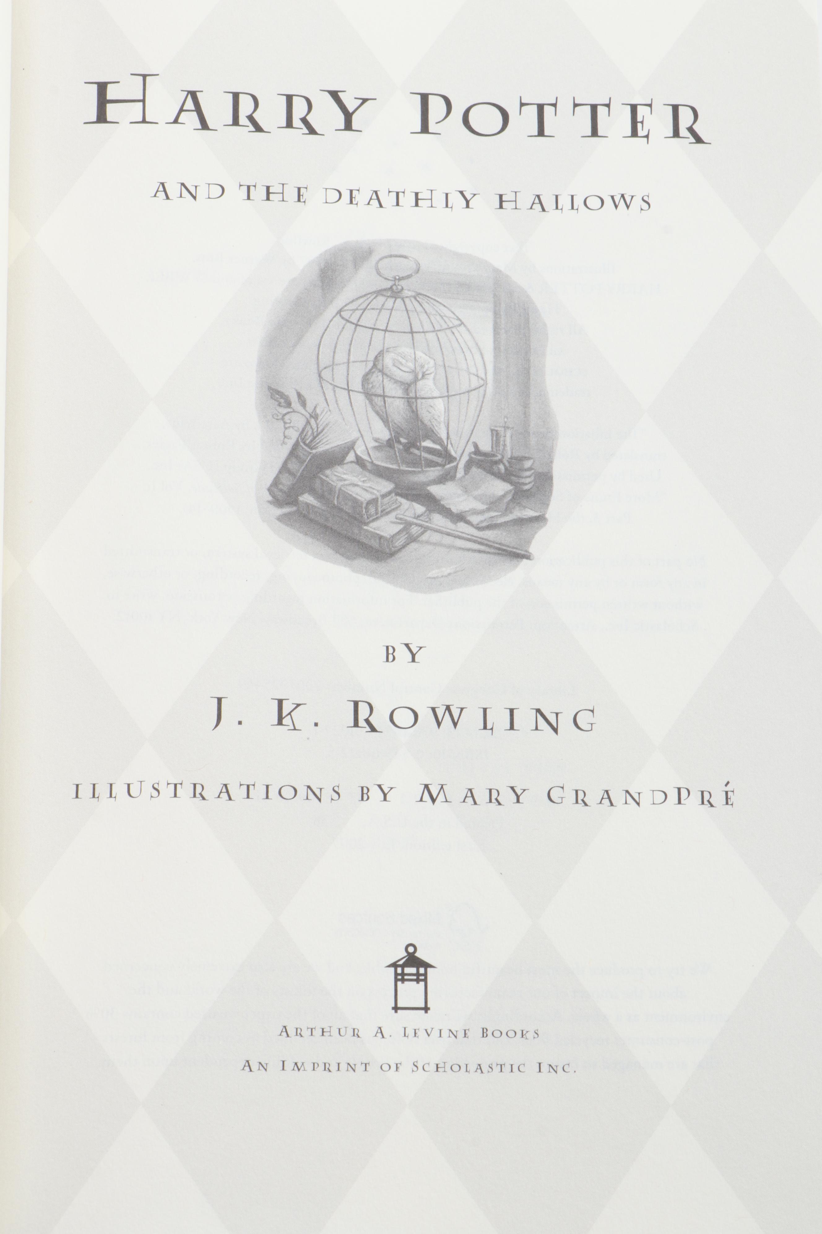 First American Edition "Harry Potter" Partial Series with Dust Jackets