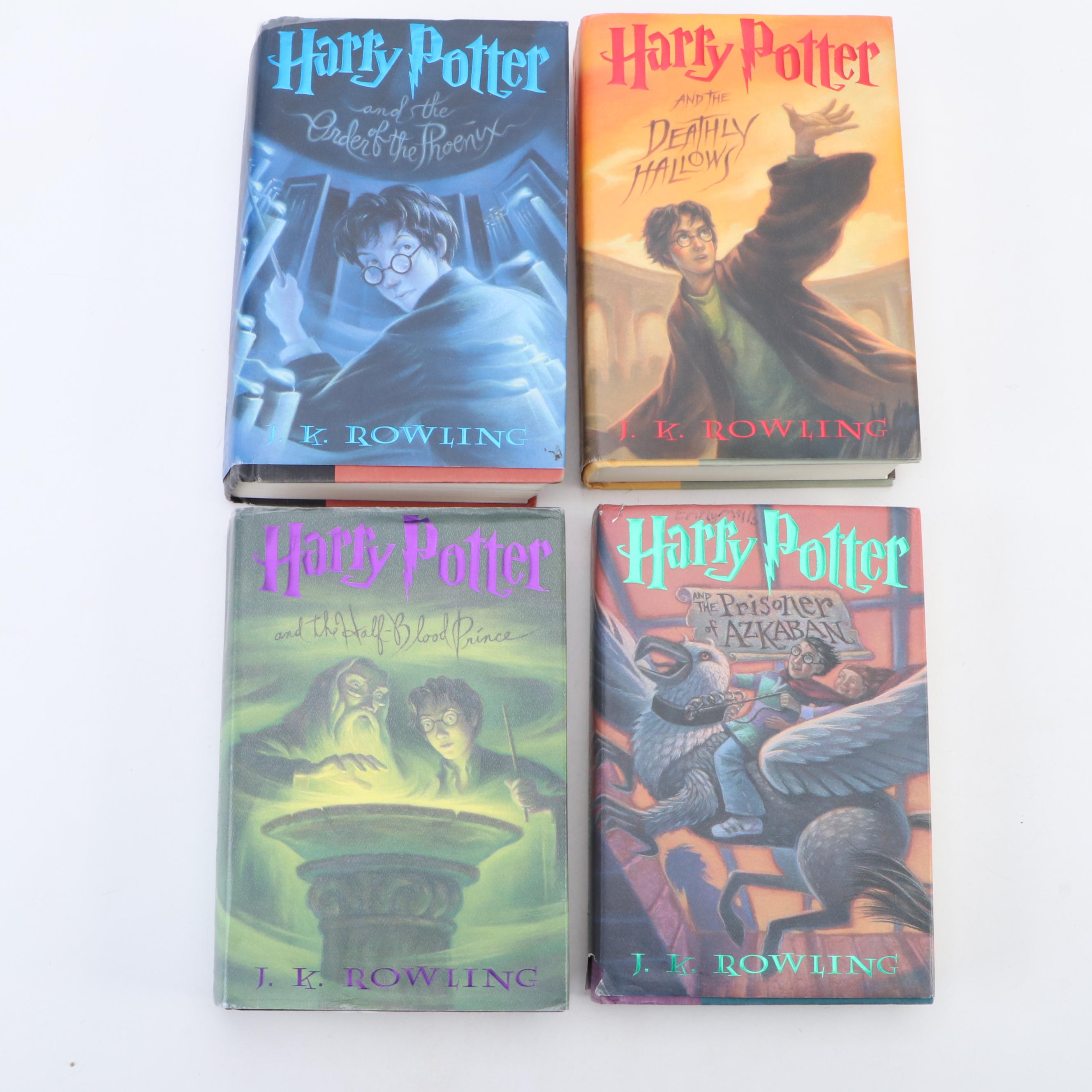 First American Edition "Harry Potter" Partial Series with Dust Jackets