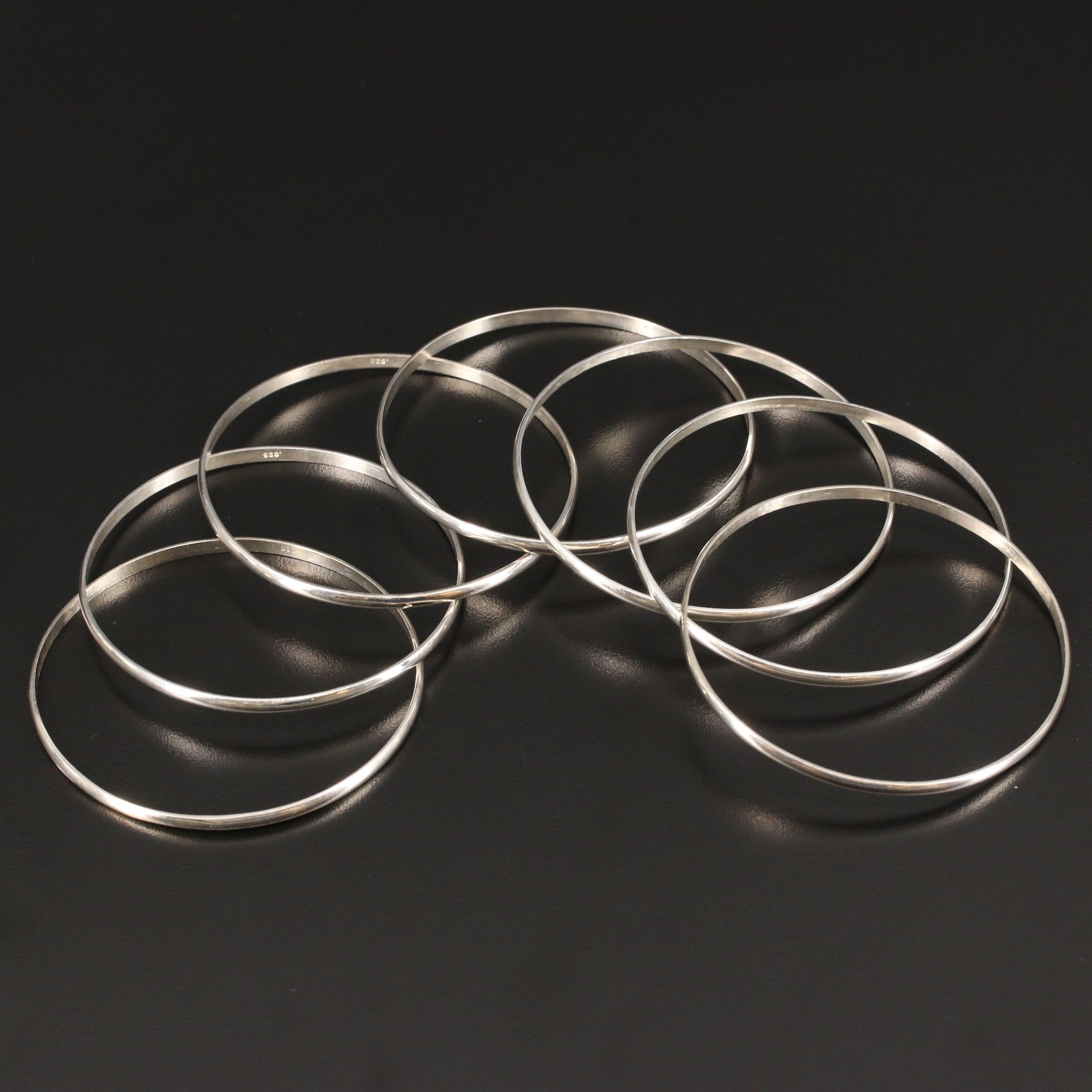 Mexican Semanario Stackable Bangles