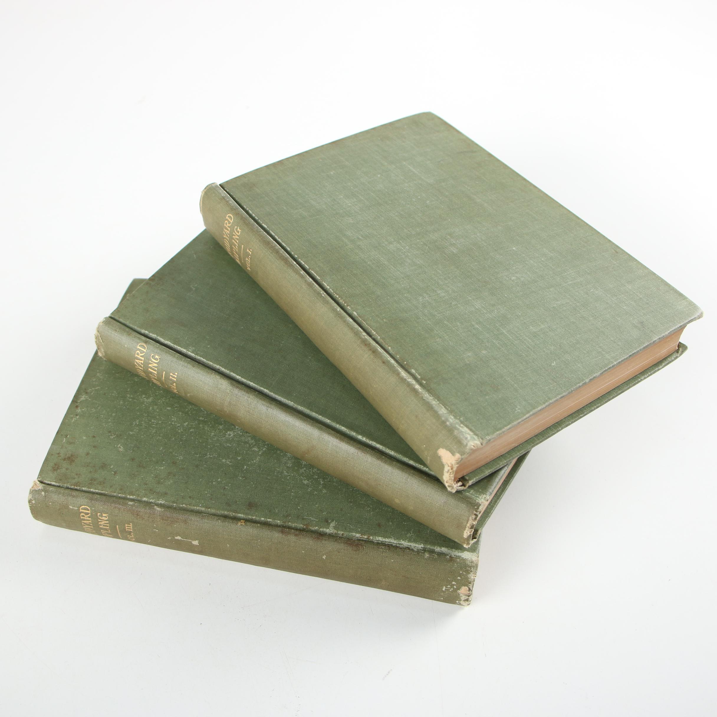 First Edition "Son of Empire: The Story of Rudyard Kipling" with Anthologies