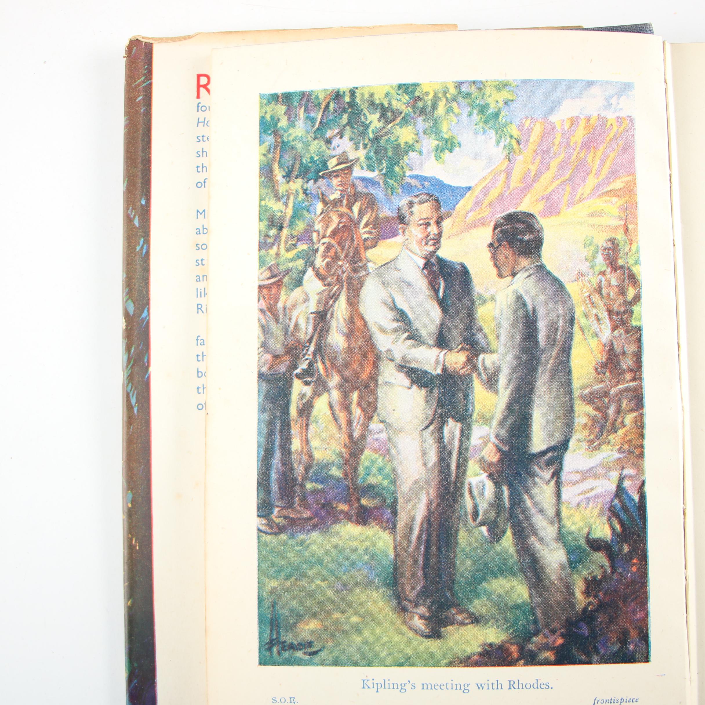First Edition "Son of Empire: The Story of Rudyard Kipling" with Anthologies