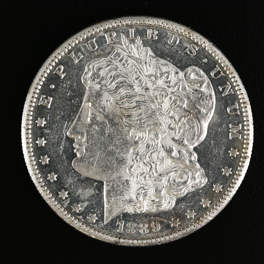 Low Mintage Better Date 1889-S Morgan Silver Dollar