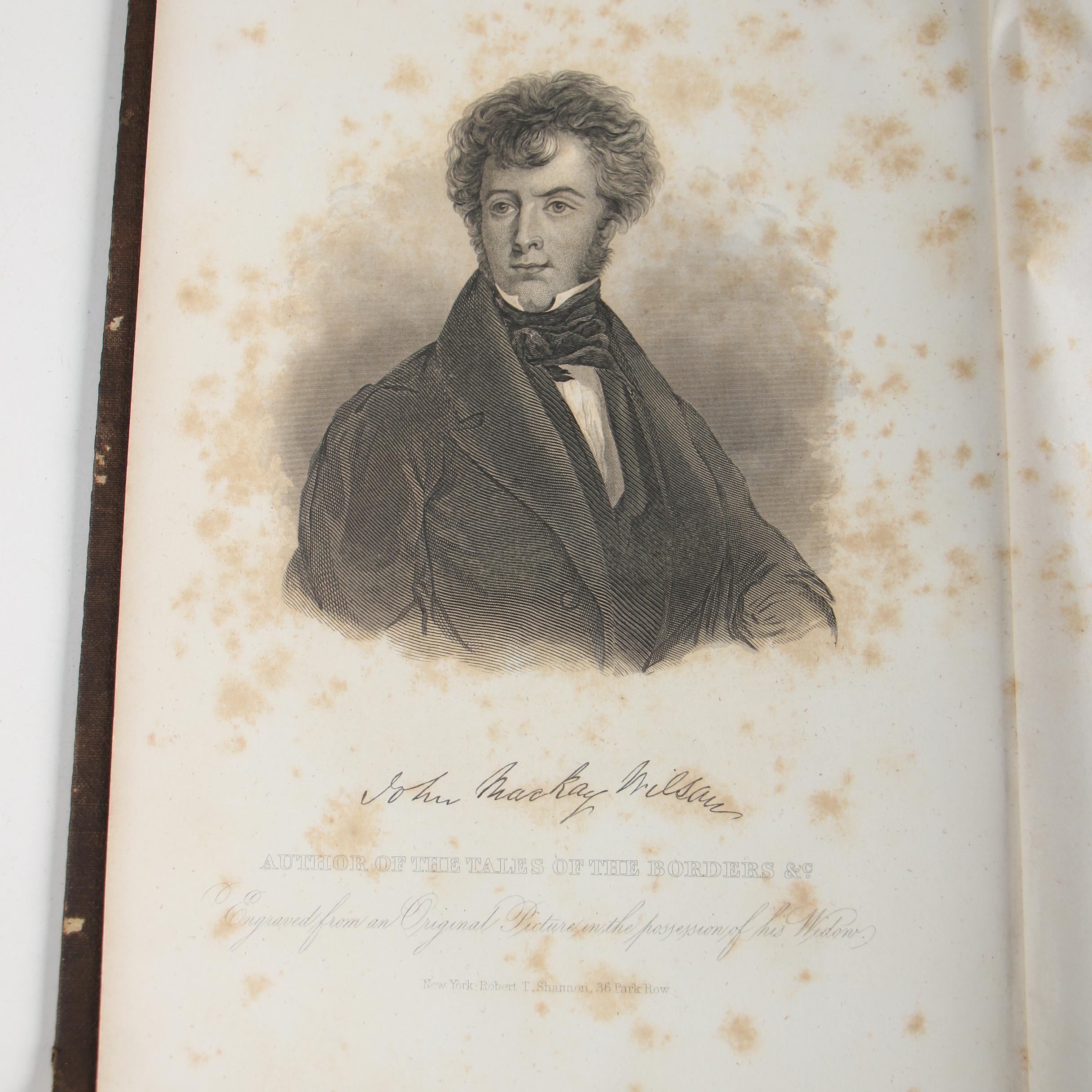 "Wilson's Tales of the Borders" Complete Five-Volume Set, 1848–1853