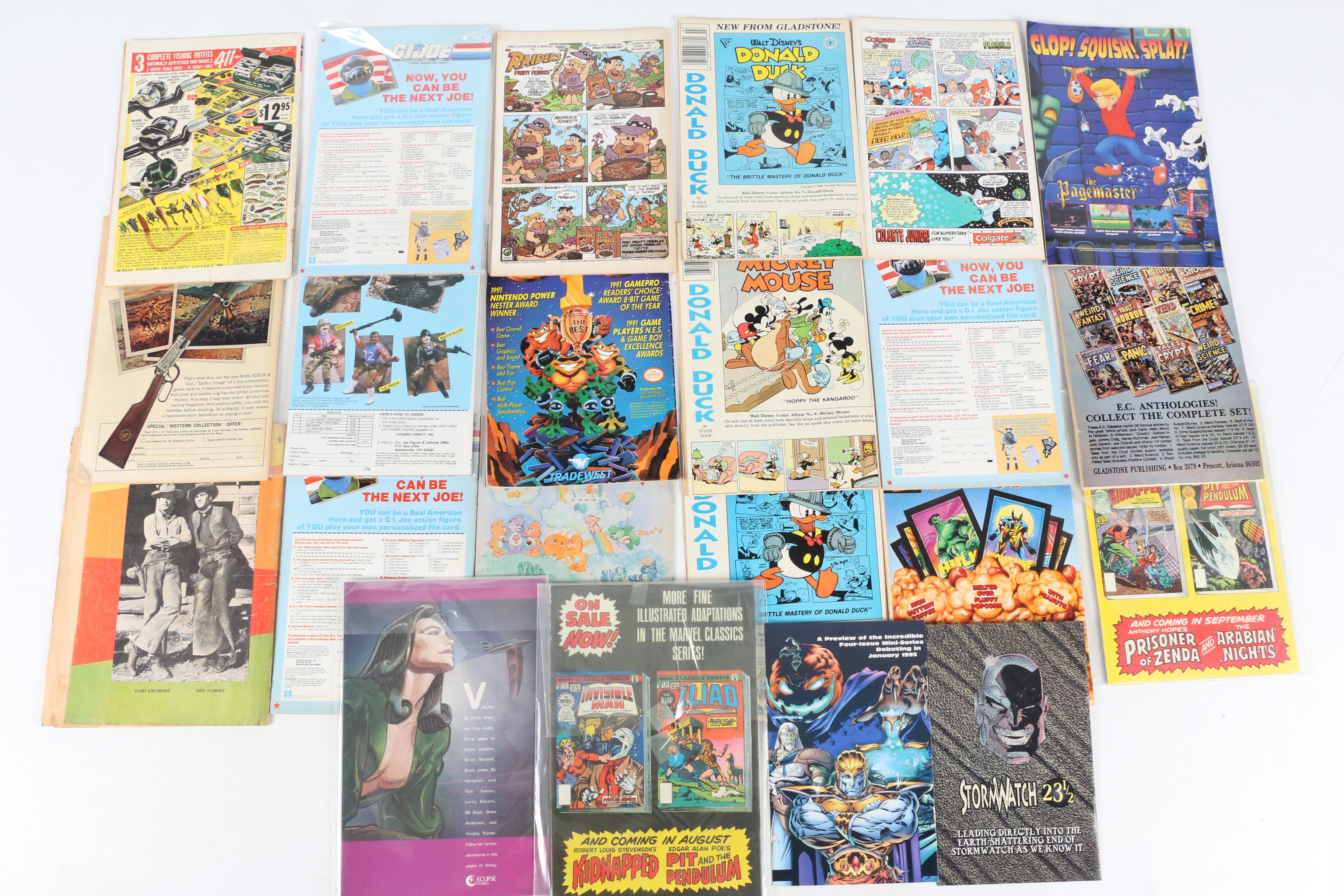 "ALF," Marvel Classics Comics, "Tales From the Crypt," and Other Comics