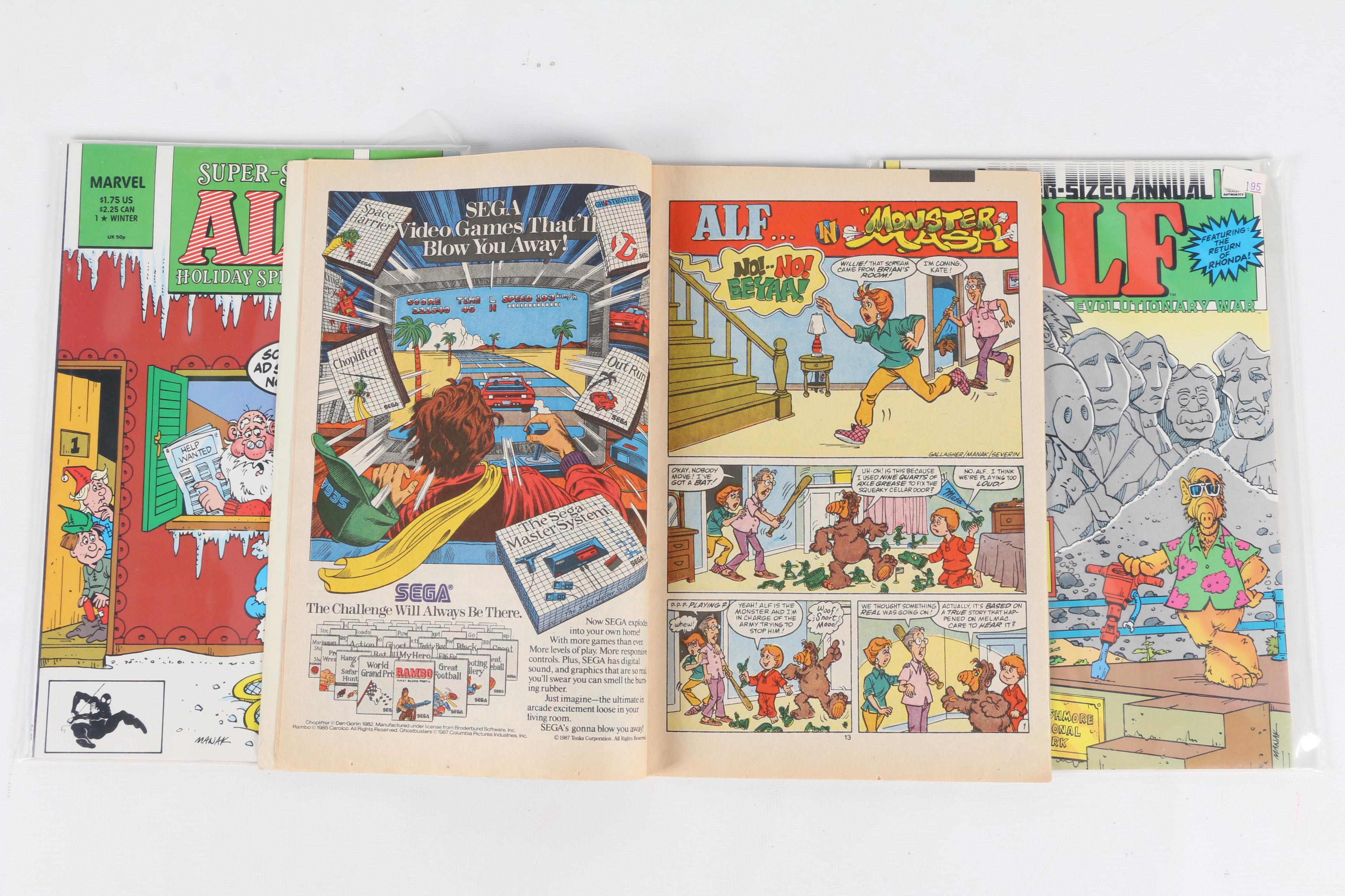 "ALF," Marvel Classics Comics, "Tales From the Crypt," and Other Comics