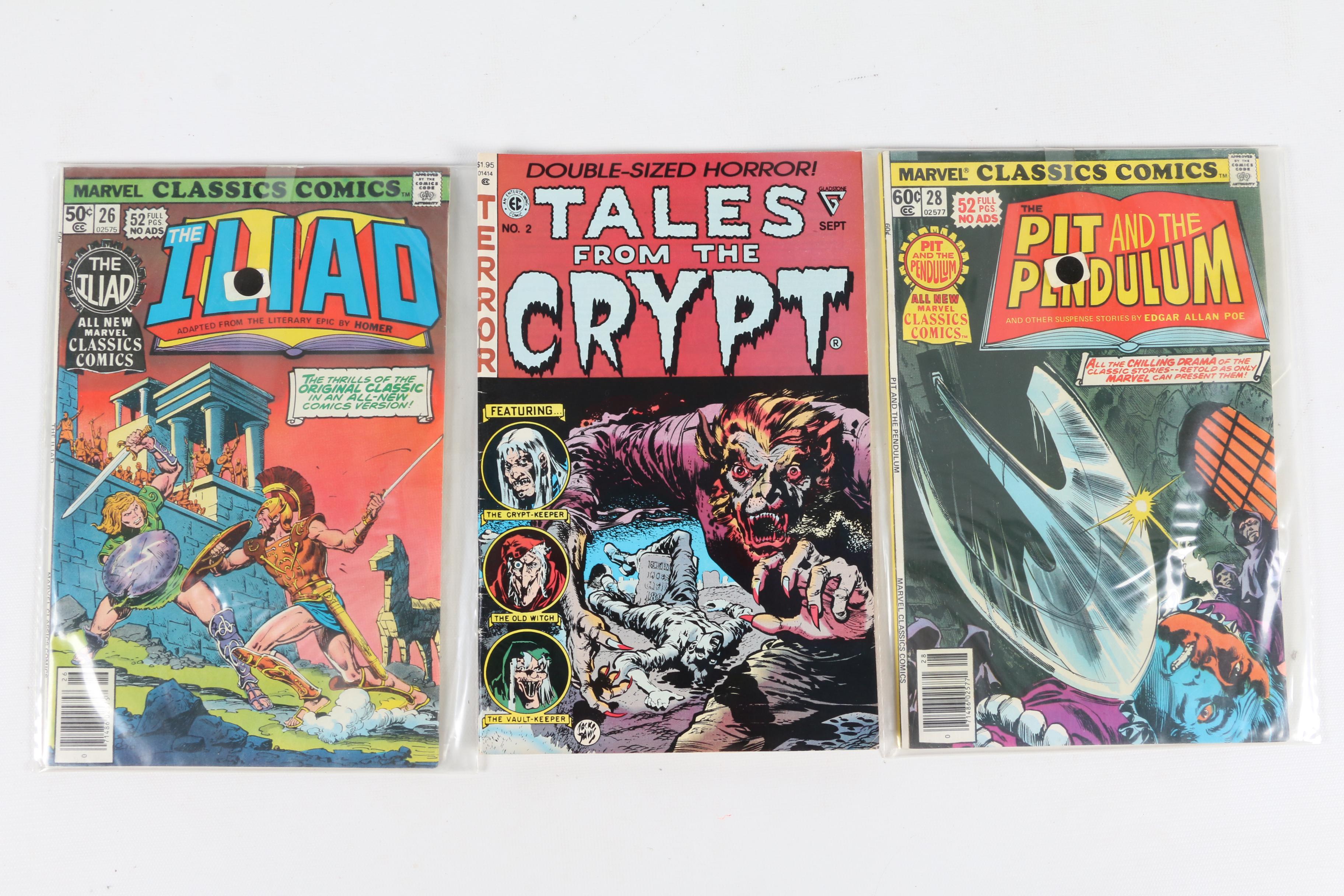 "ALF," Marvel Classics Comics, "Tales From the Crypt," and Other Comics