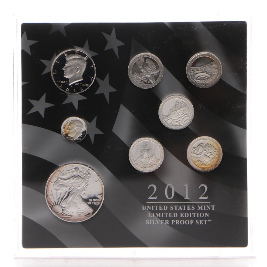 2012 US Mint Limited Edition Silver Proof Set