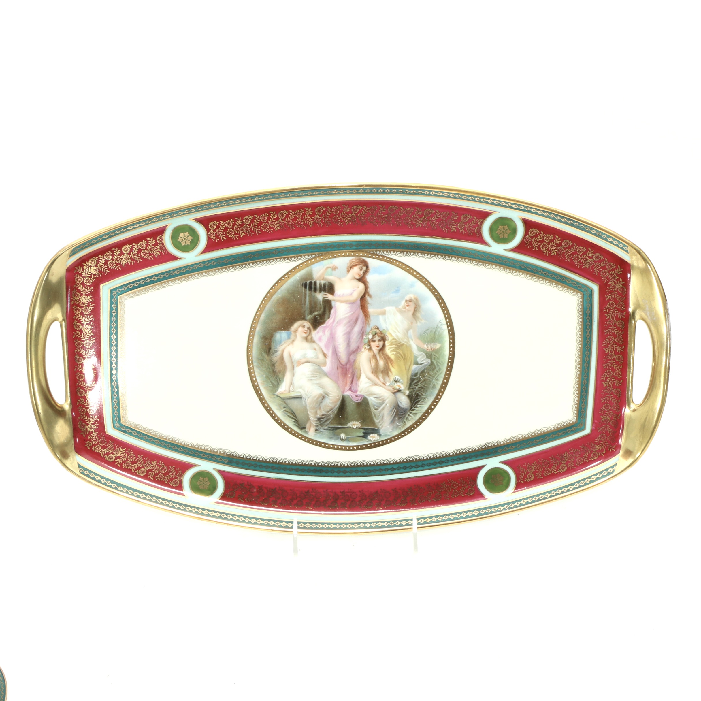 Pirkenhammer Royal Vienna Style Coffee Service, Early 20th Century