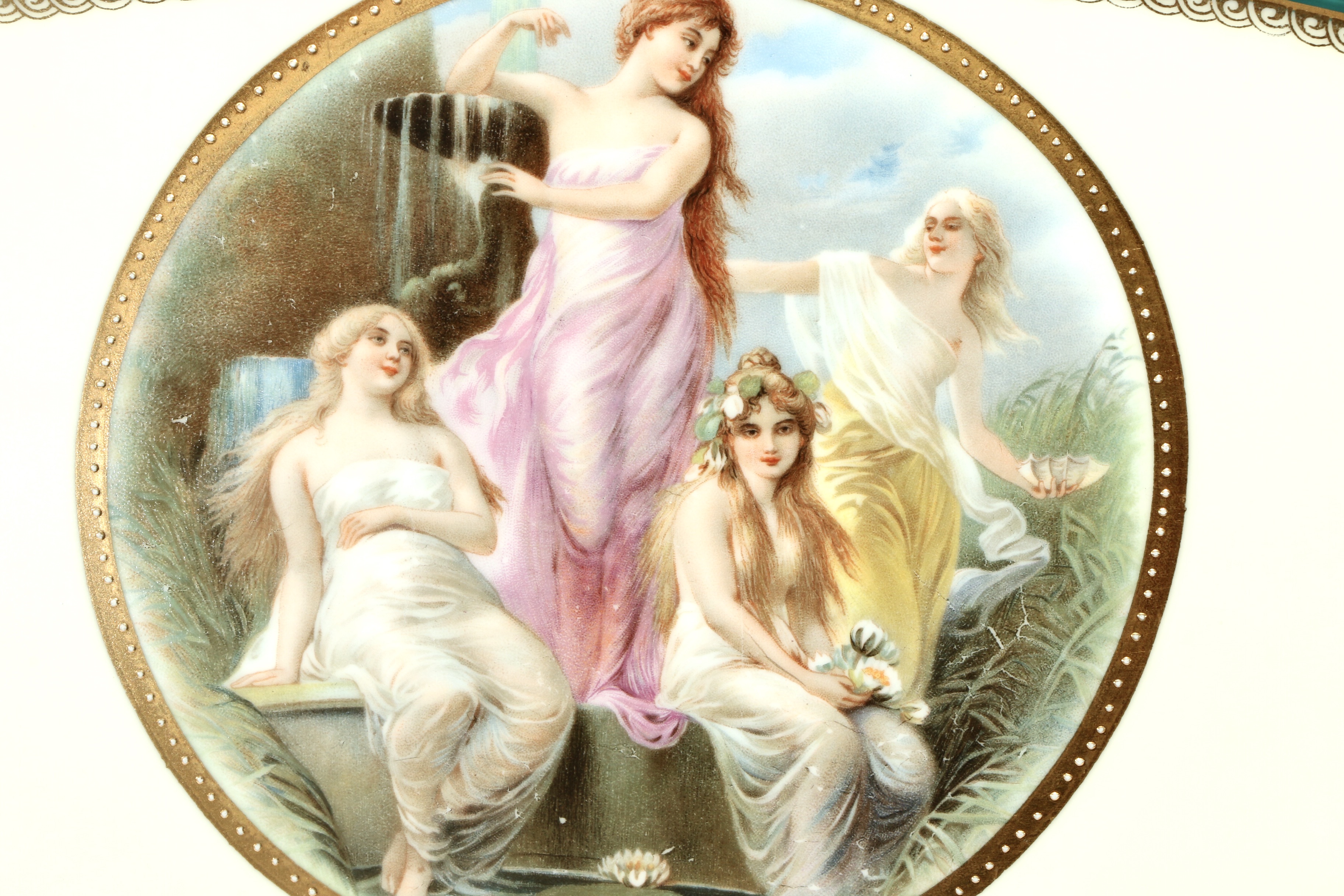 Pirkenhammer Royal Vienna Style Coffee Service, Early 20th Century