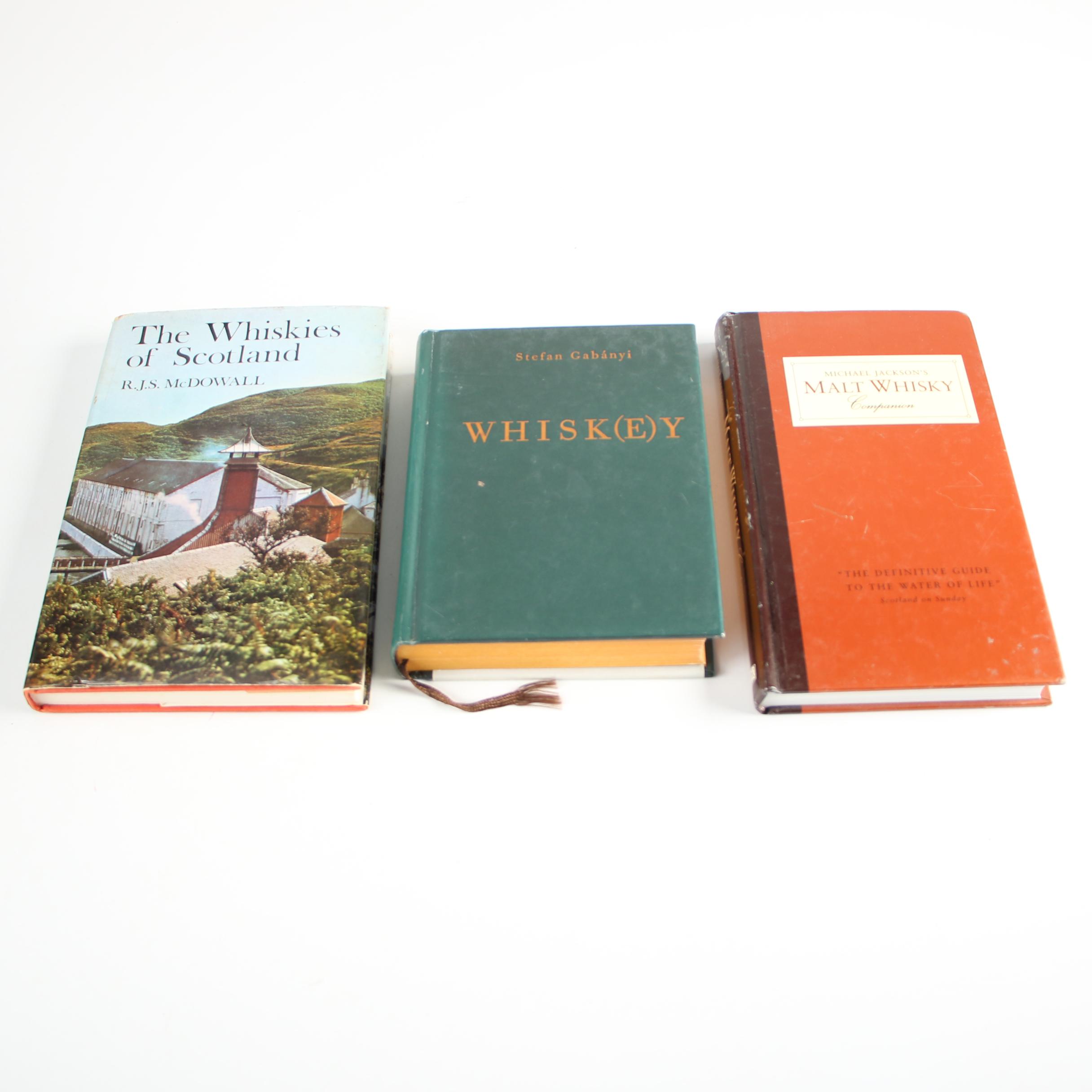 First Edition "Peat Smoke and Spirit" by Jefford with Other Scotch Whisky Books