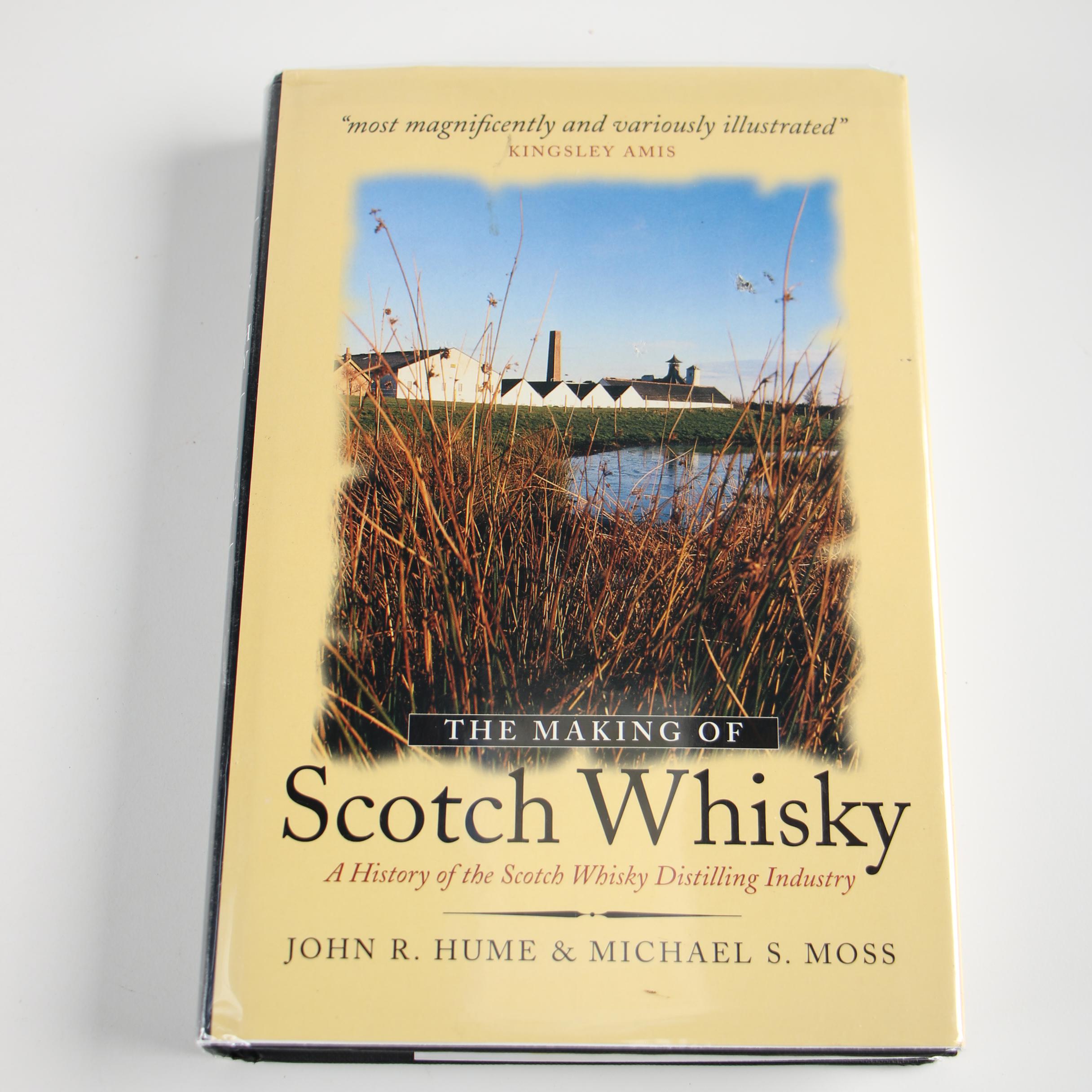 First Edition "Peat Smoke and Spirit" by Jefford with Other Scotch Whisky Books