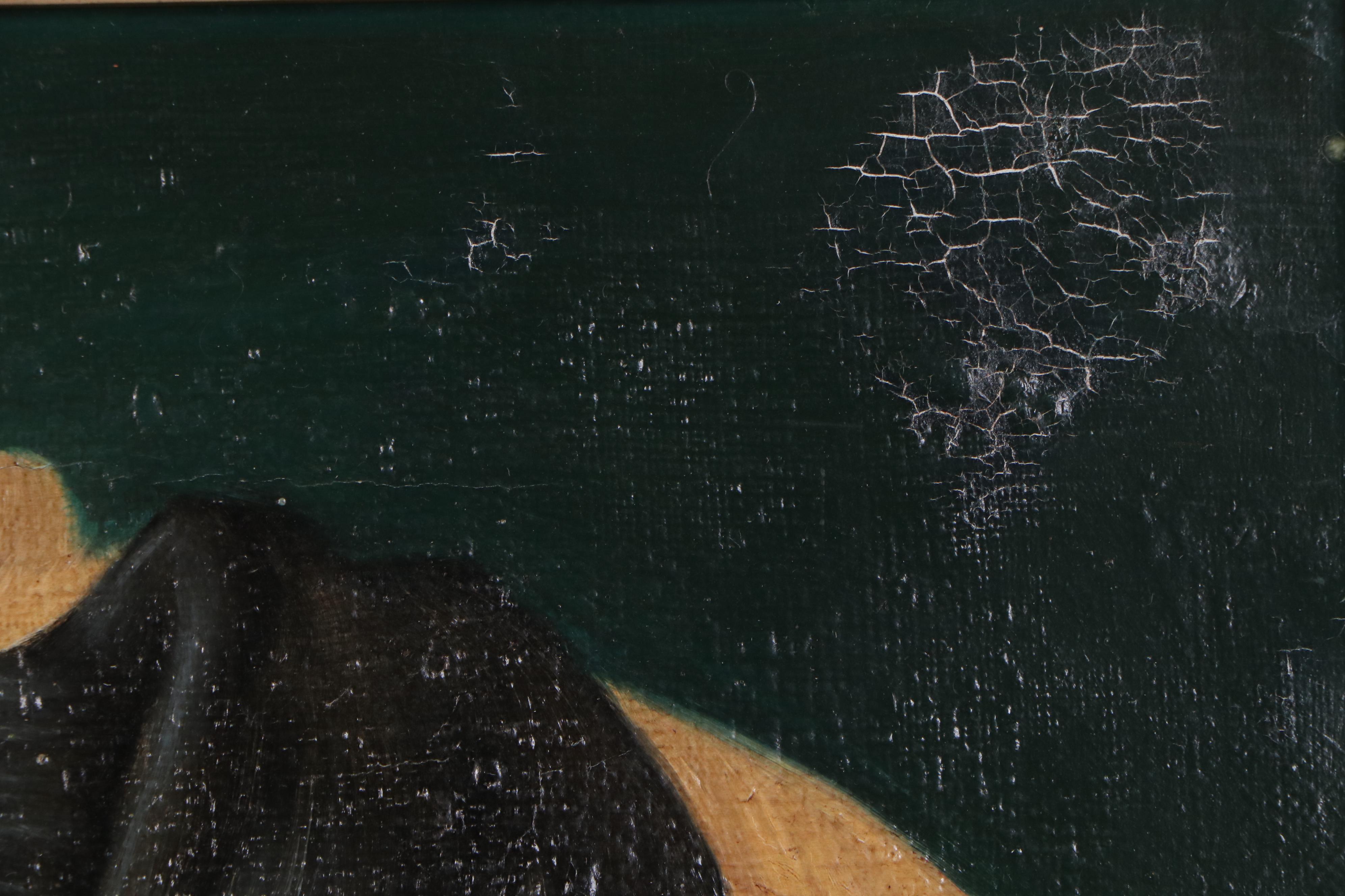 Canine Oil Painting "Venom & Viper"