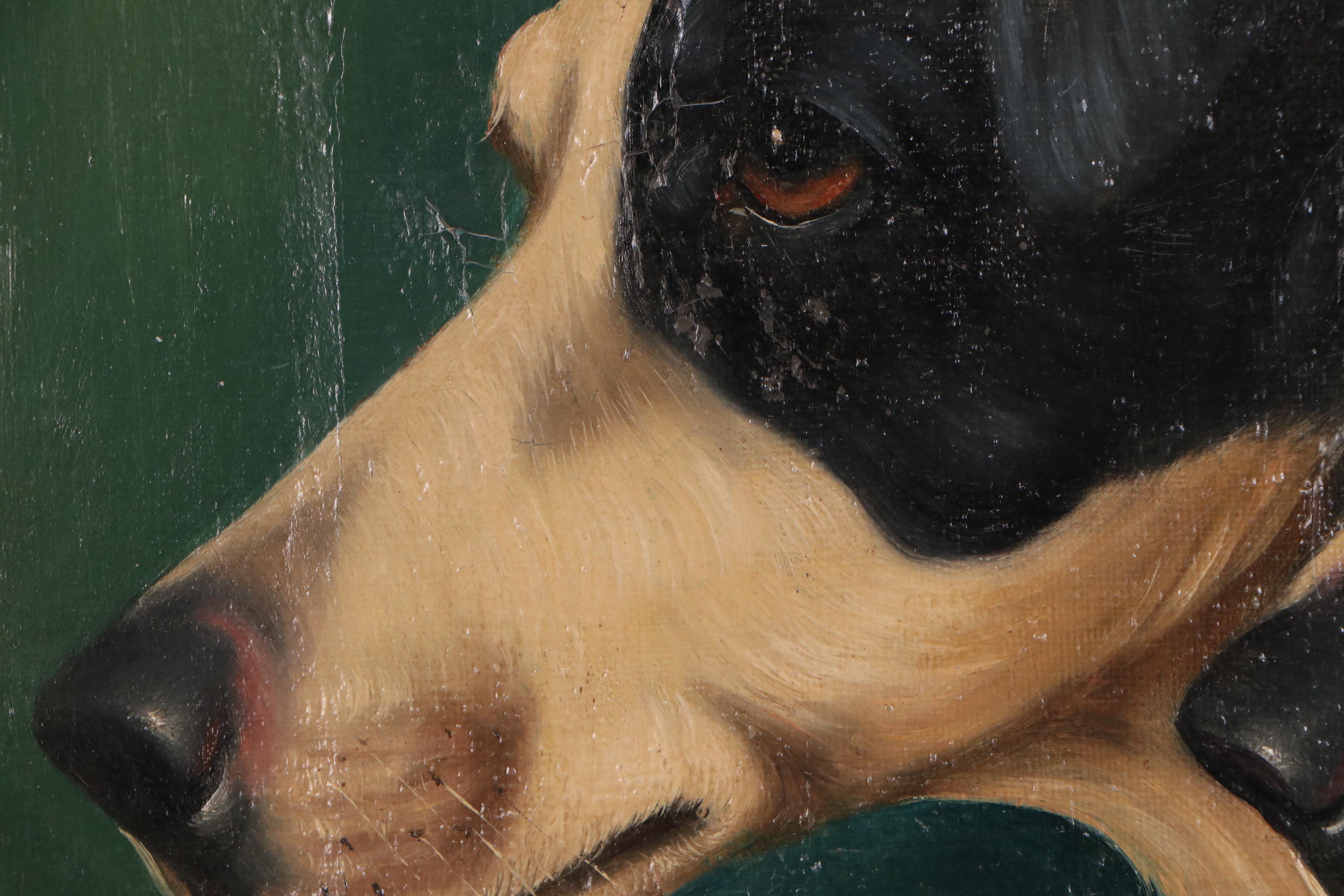 Canine Oil Painting "Venom & Viper"