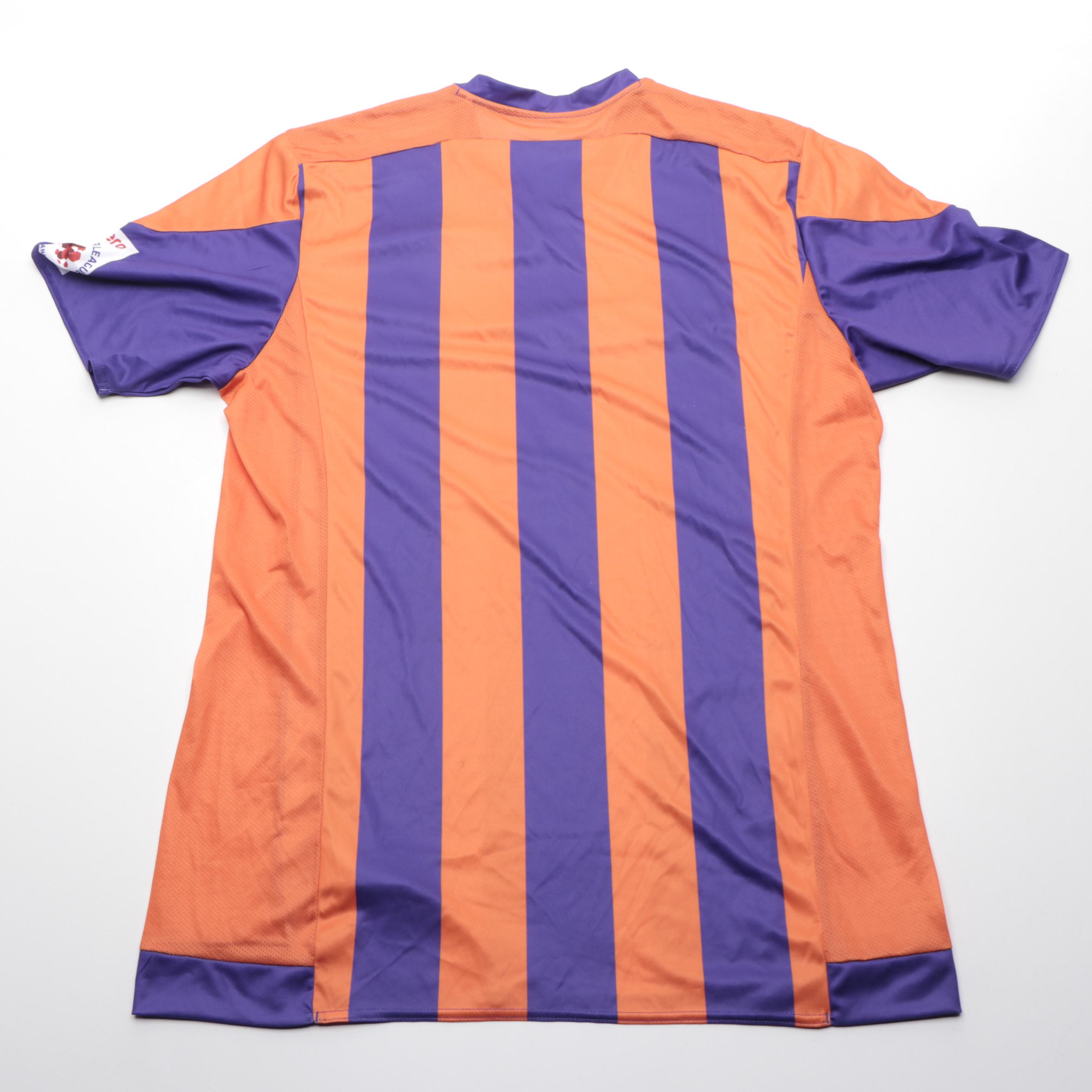 Indian Soccer Super League Signed Adidas Ball, FC Pune City, and Other Jerseys