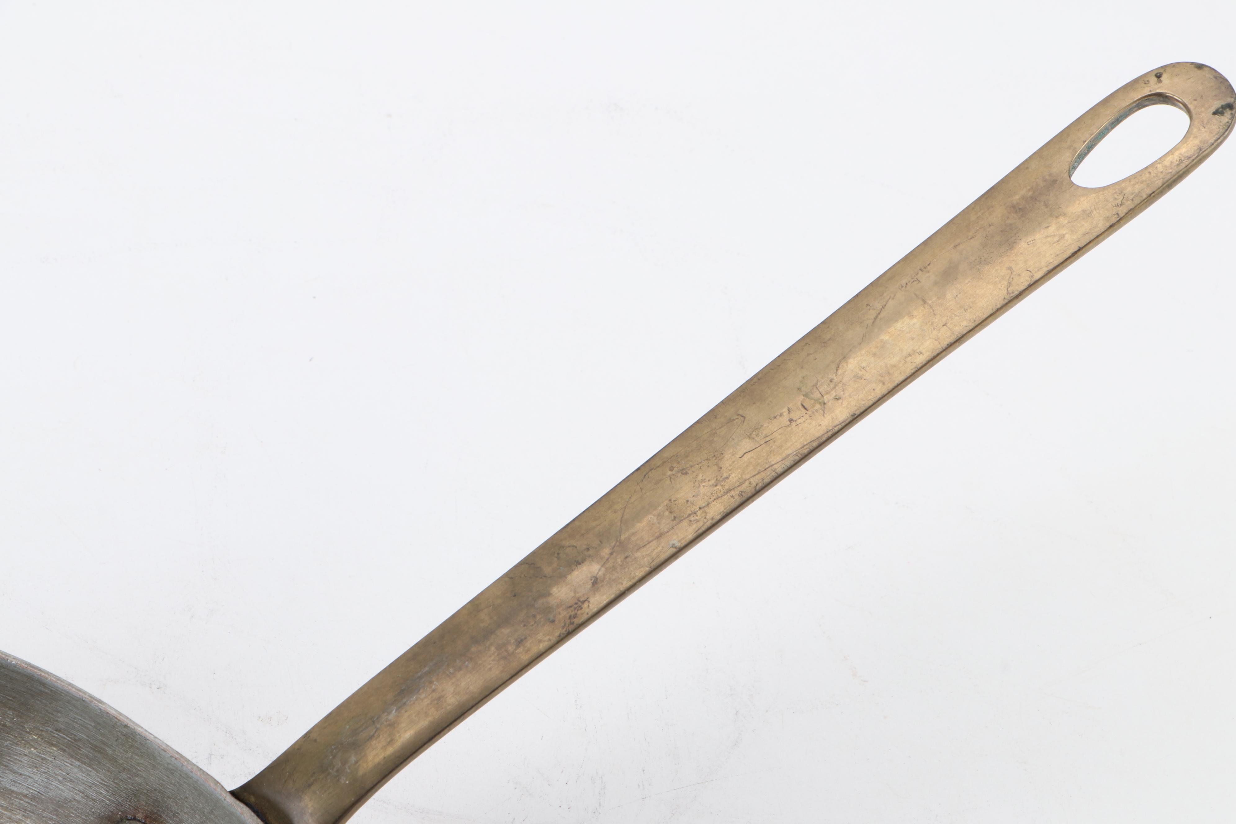 Lamalle French Copper and Brass Handled Cookware, Mid to Late 20th Century