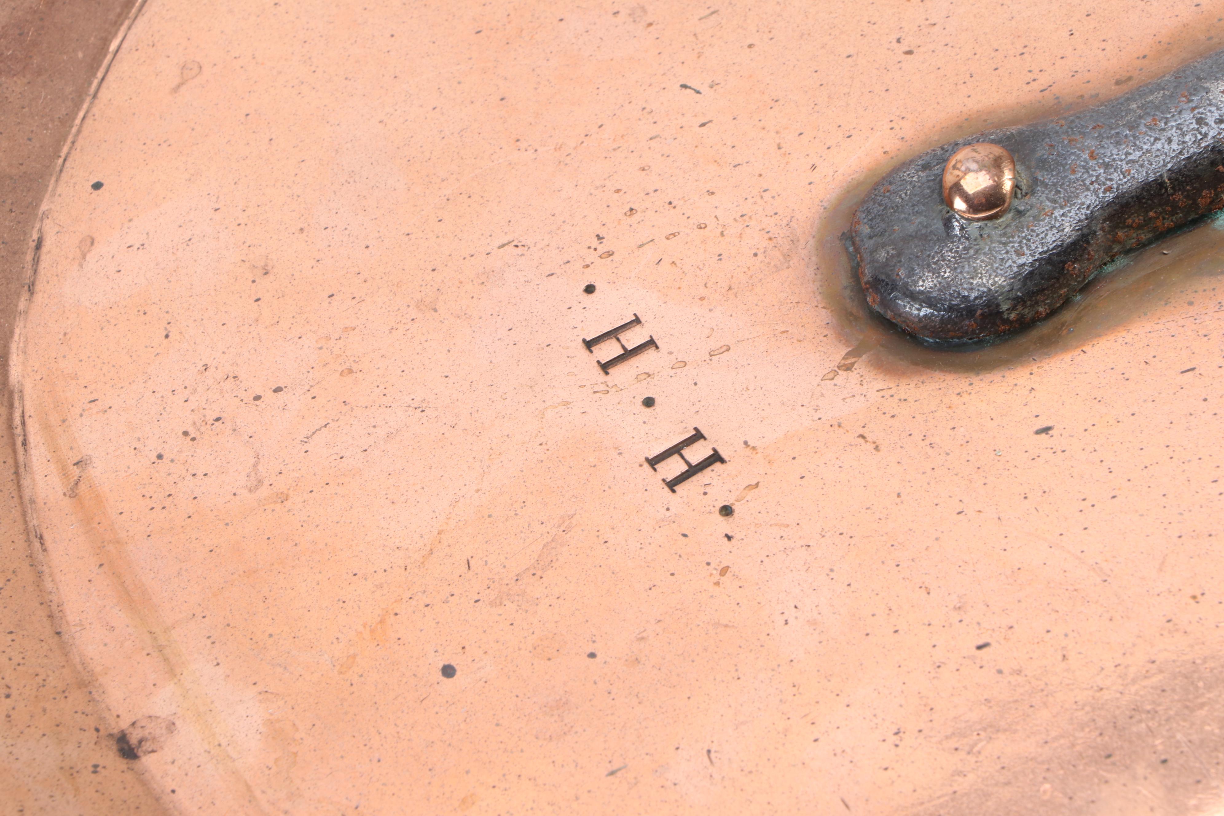 Lamalle French Copper and Brass Handled Cookware, Mid to Late 20th Century