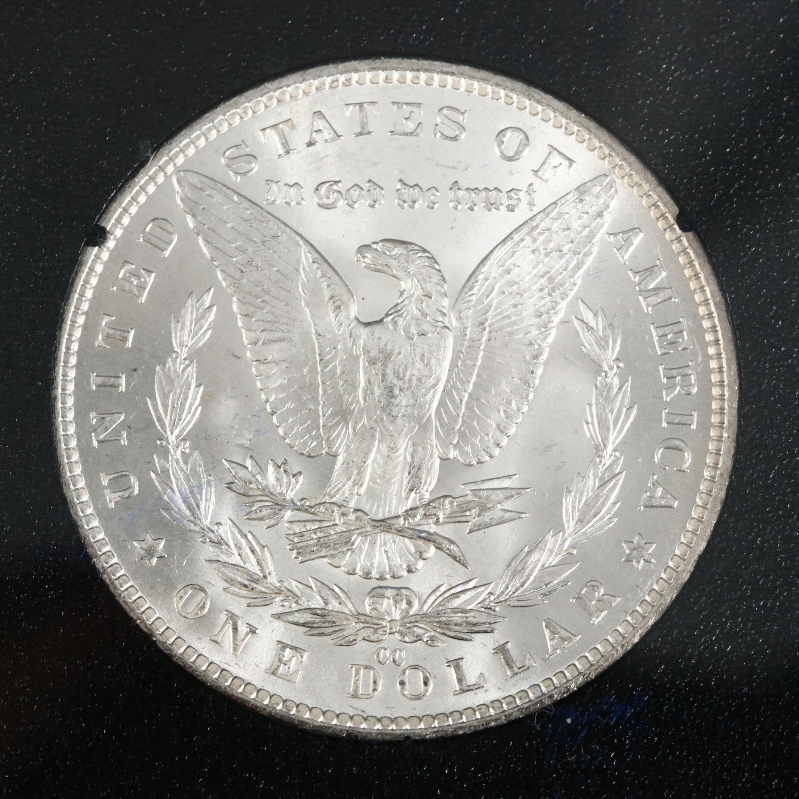 Better Date GSA 1882-CC, 1883-CC and 1884-CC Uncirculated Morgan Silver Dollars