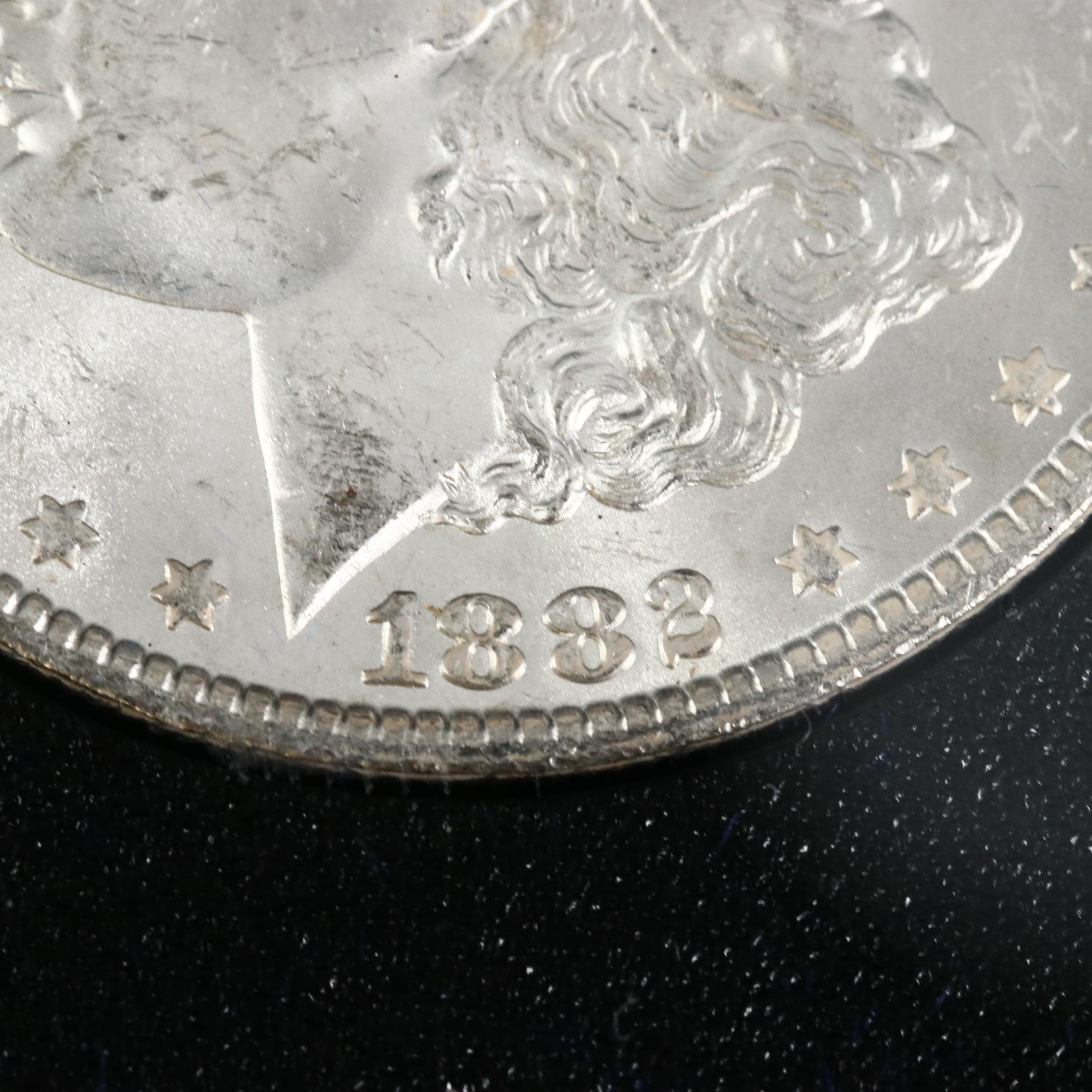 Better Date GSA 1882-CC, 1883-CC and 1884-CC Uncirculated Morgan Silver Dollars