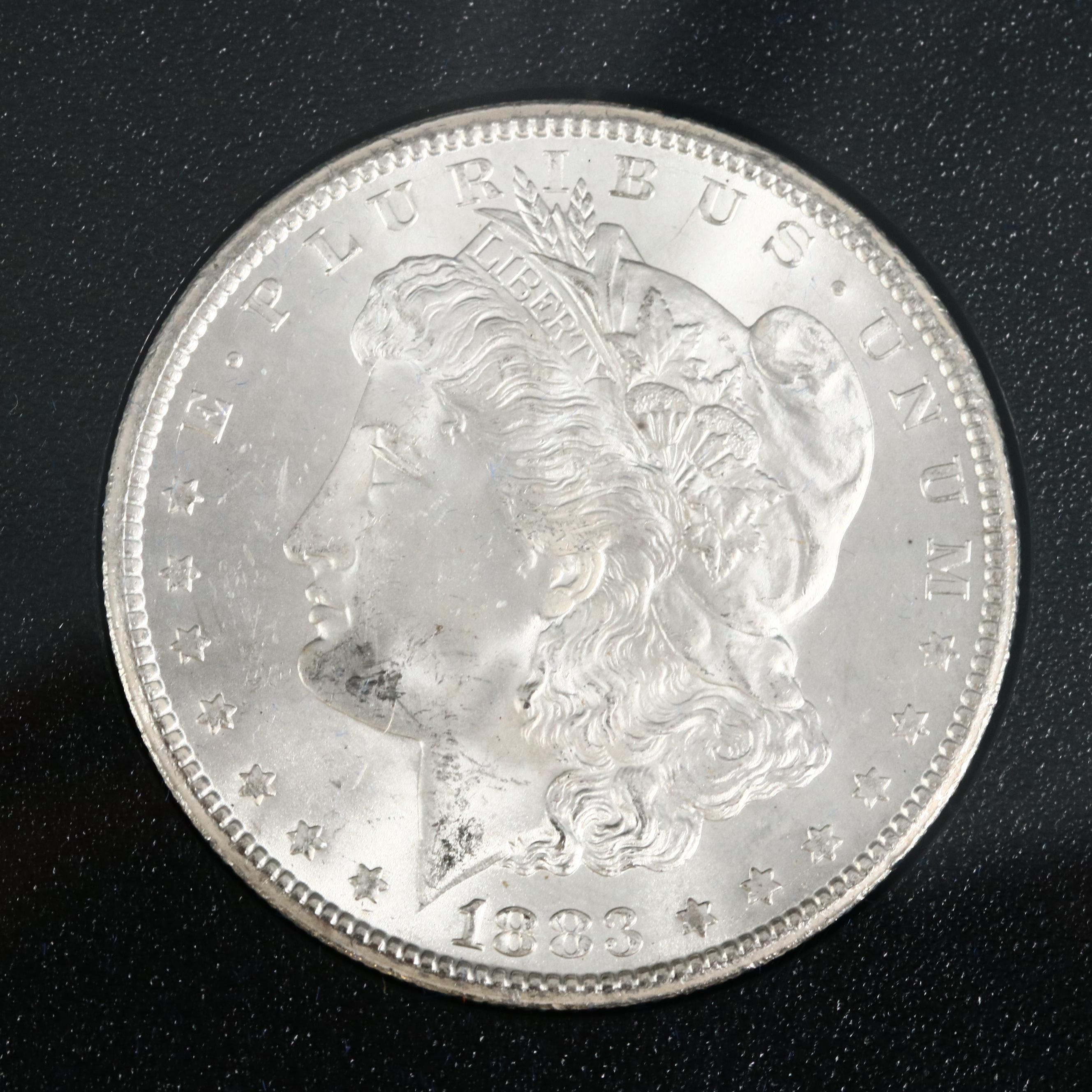 Better Date GSA 1882-CC, 1883-CC and 1884-CC Uncirculated Morgan Silver Dollars