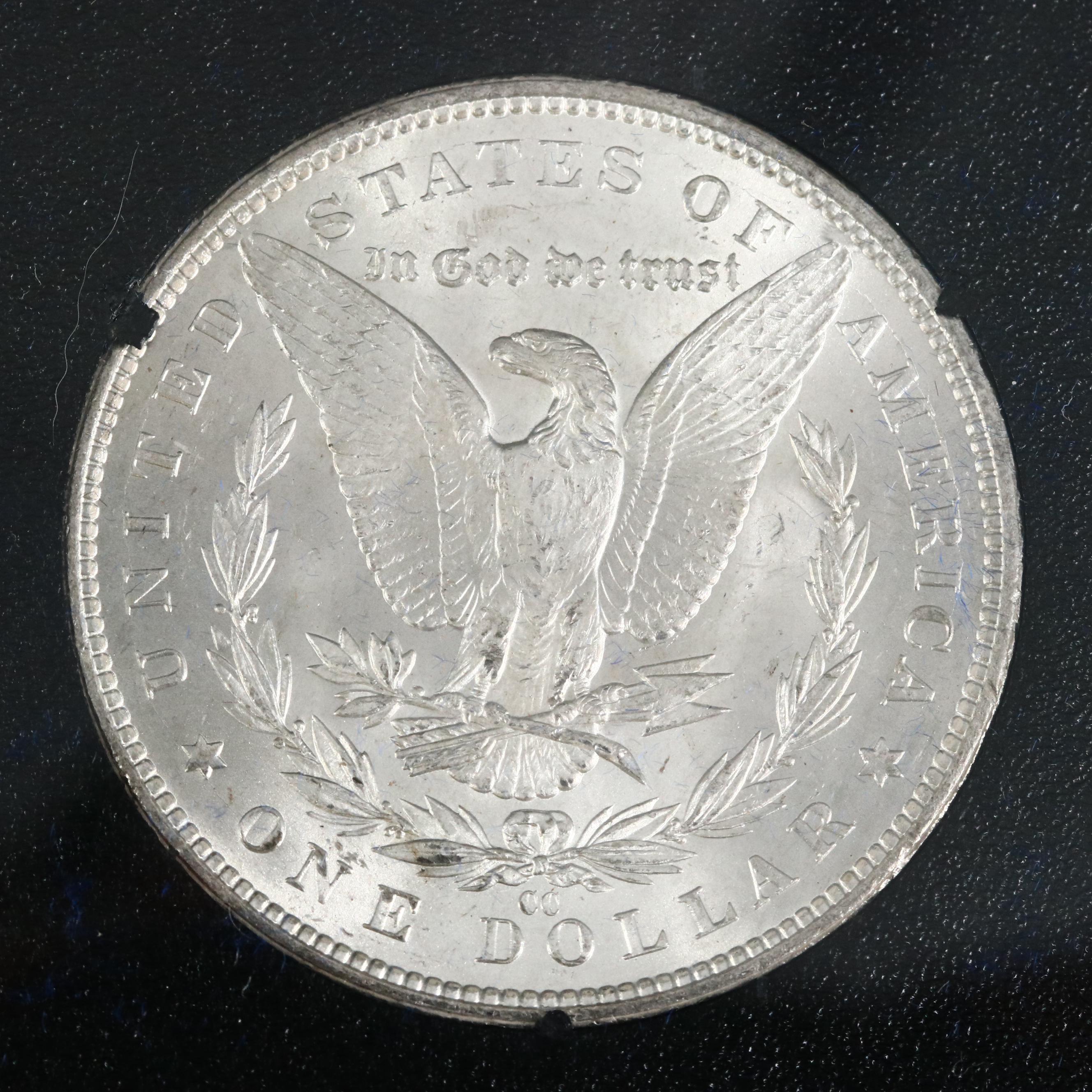 Better Date GSA 1882-CC, 1883-CC and 1884-CC Uncirculated Morgan Silver Dollars