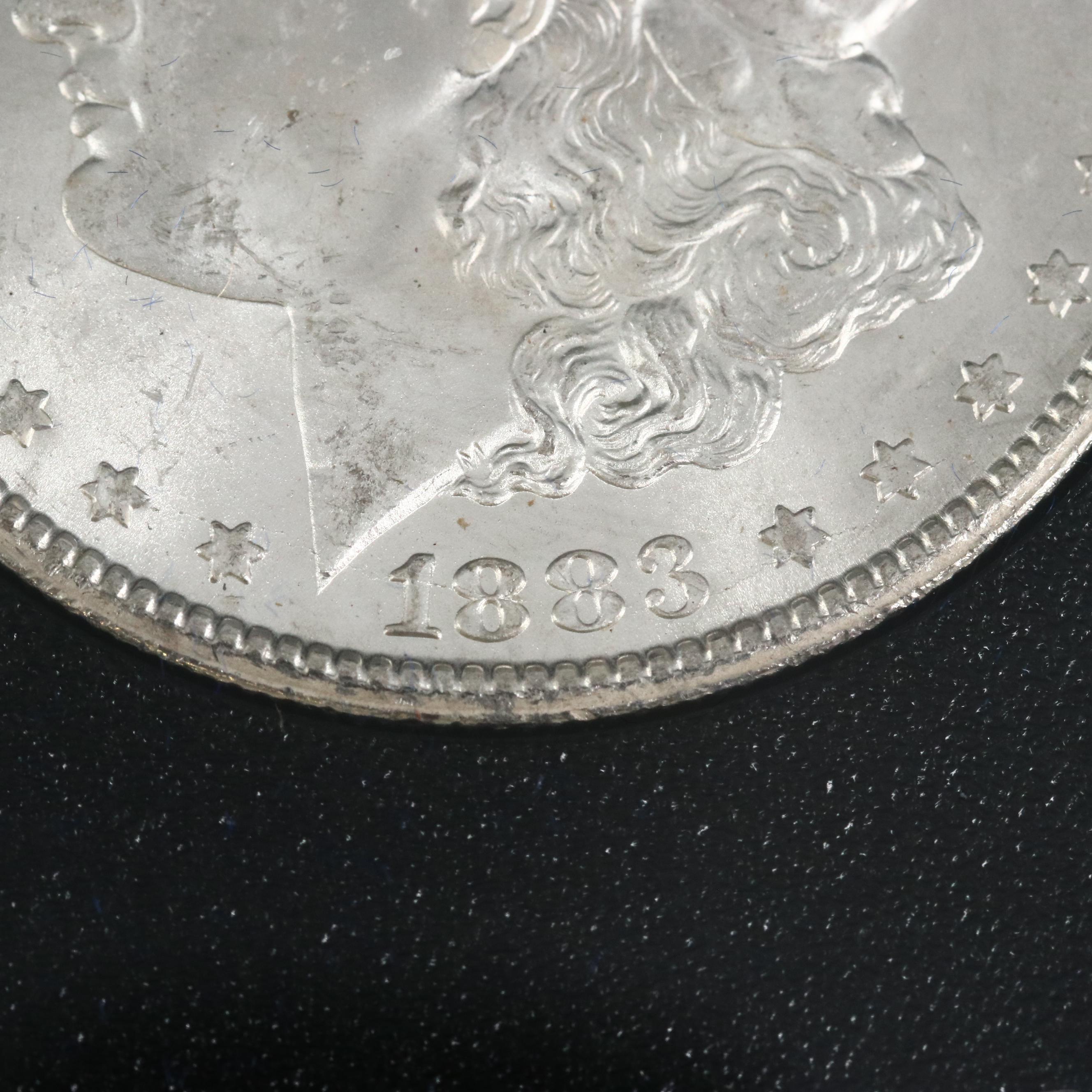 Better Date GSA 1882-CC, 1883-CC and 1884-CC Uncirculated Morgan Silver Dollars