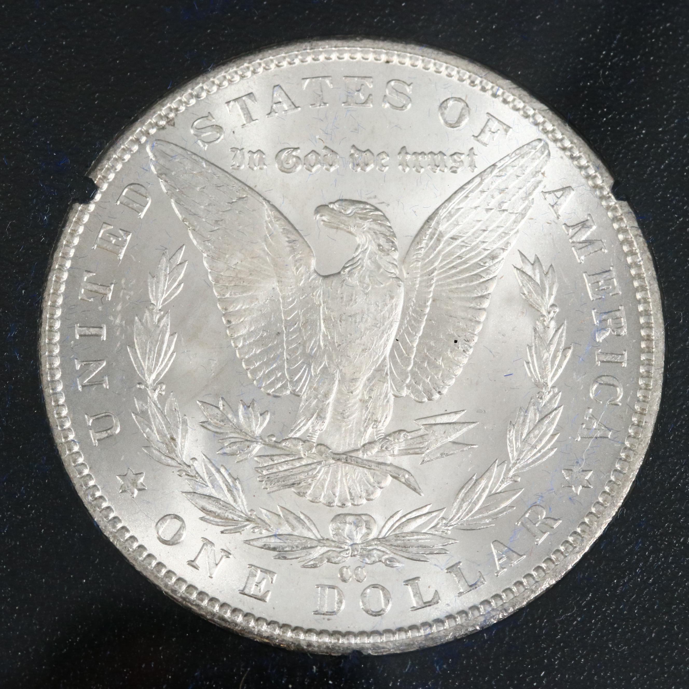 Better Date GSA 1882-CC, 1883-CC and 1884-CC Uncirculated Morgan Silver Dollars