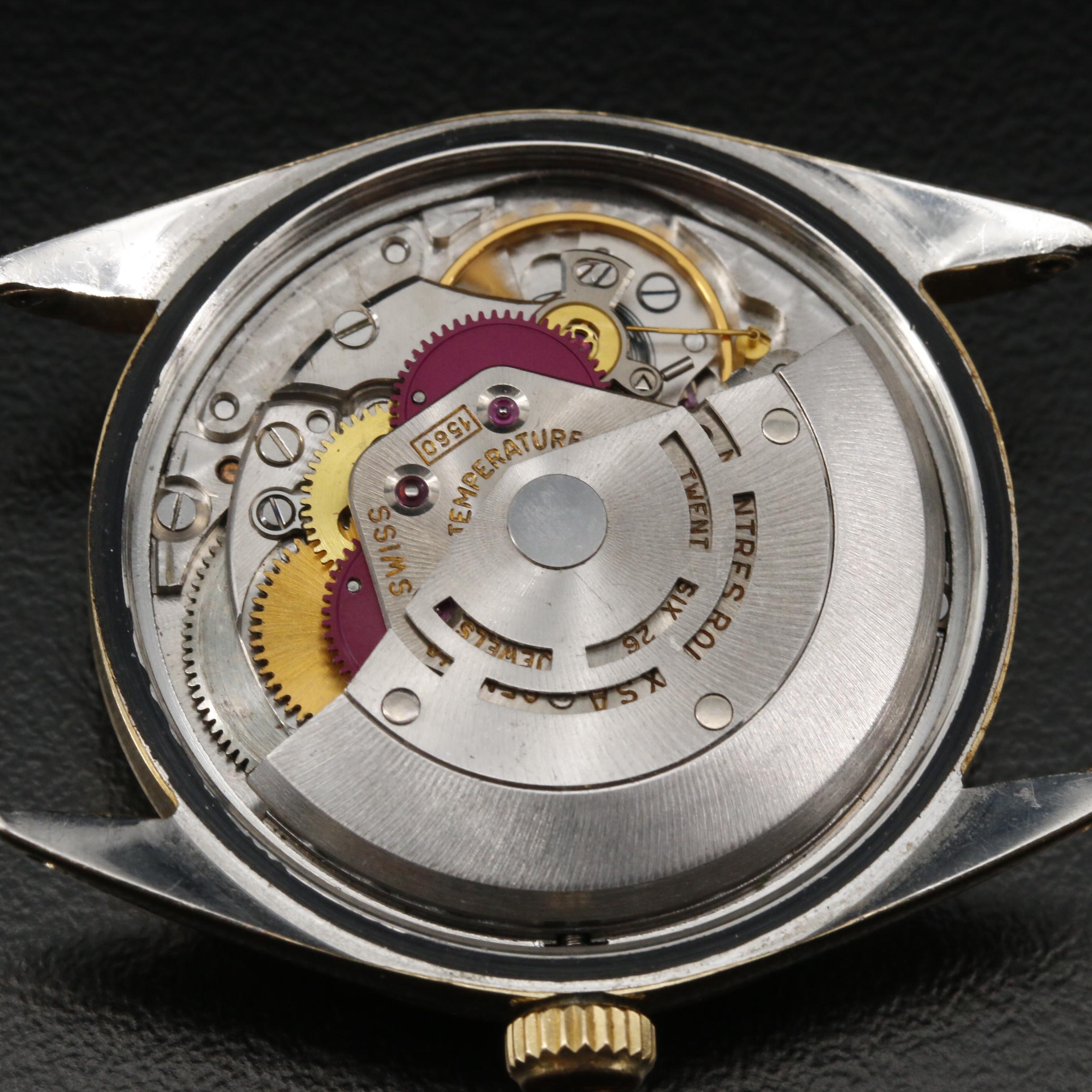 Vintage Rolex "Oyster Perpetual" Gold Shell Watch