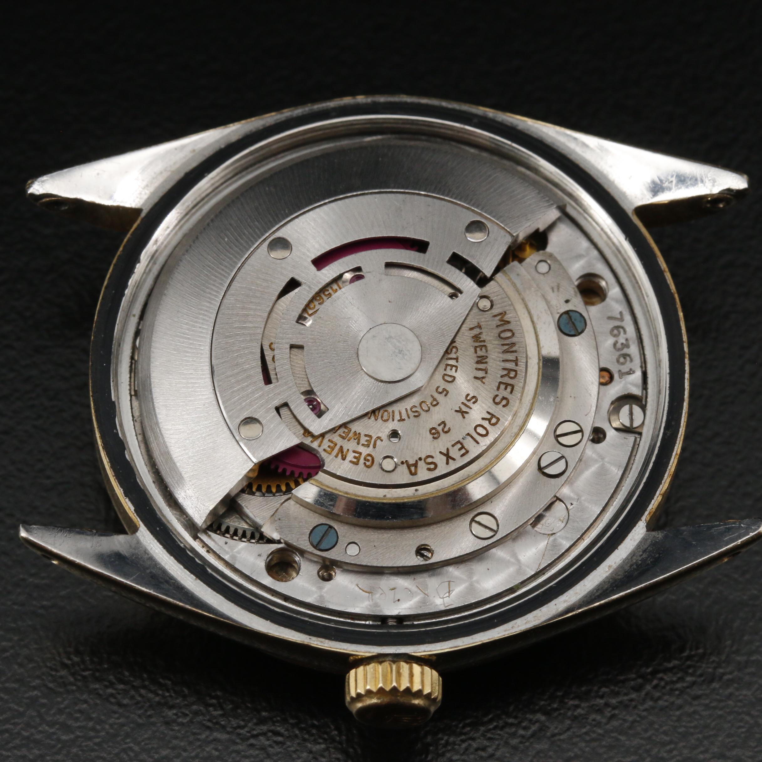 Vintage Rolex "Oyster Perpetual" Gold Shell Watch