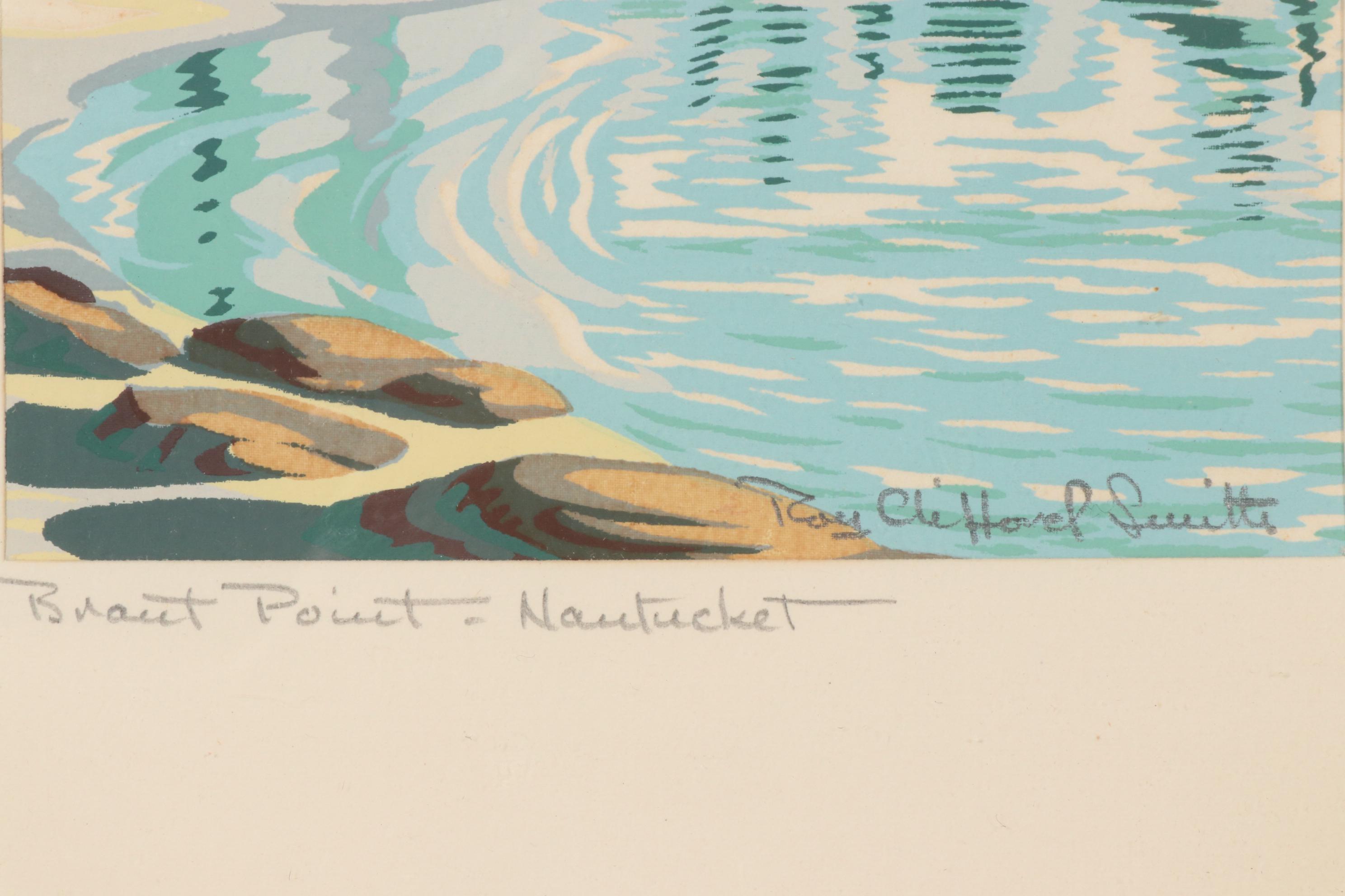 Roy Clifford Smith Serigraphs of Nantucket