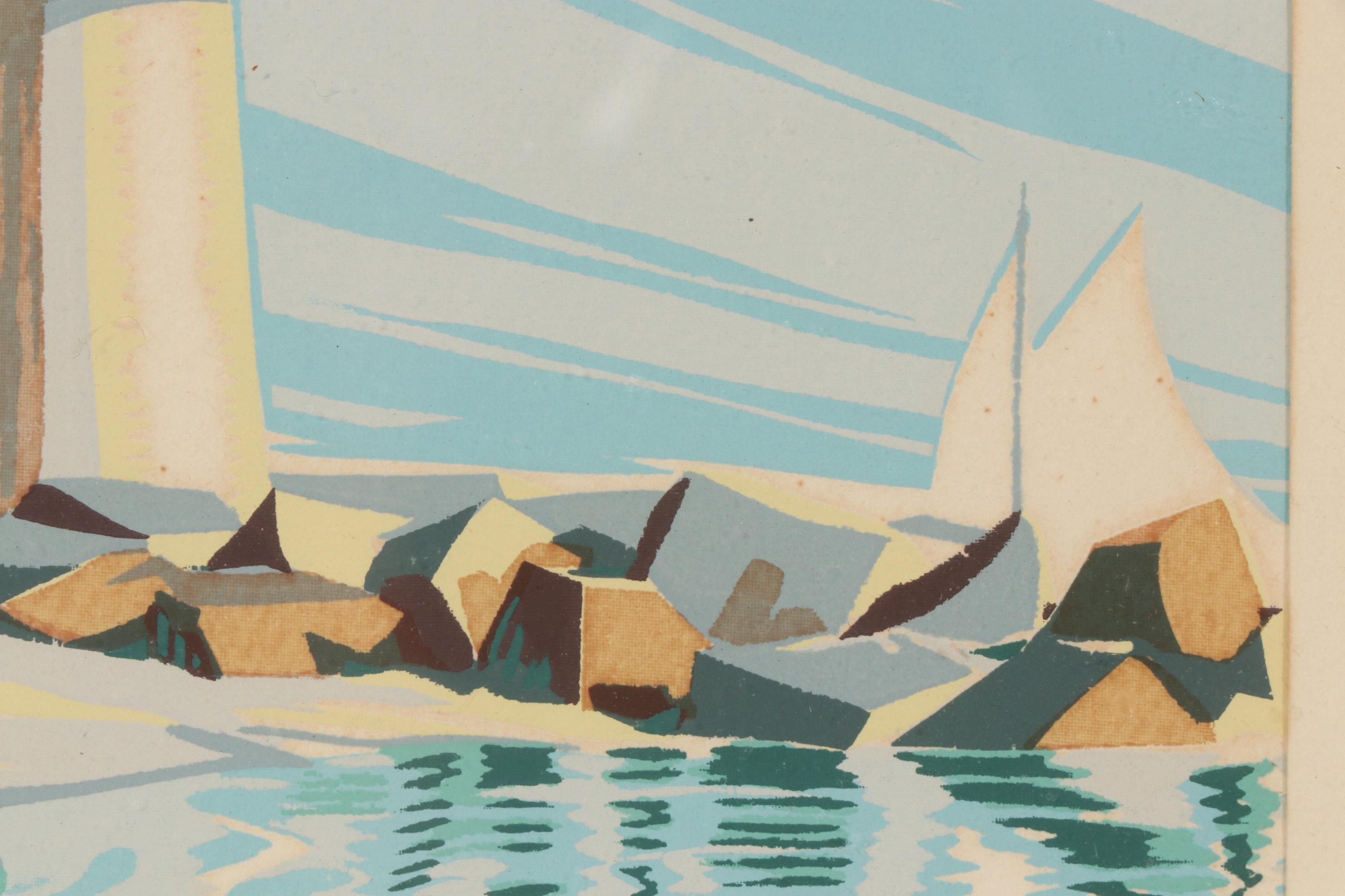 Roy Clifford Smith Serigraphs of Nantucket