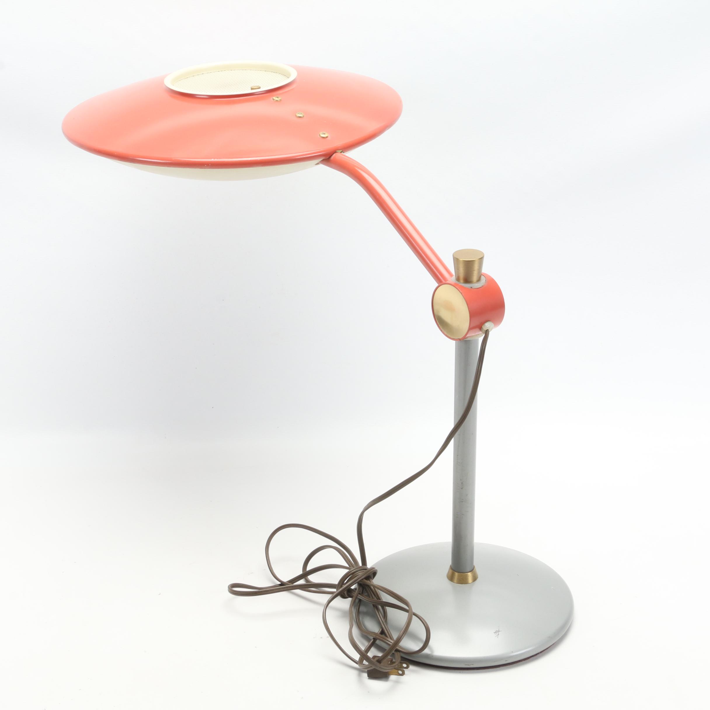 Dazor Mfg. Corp. Model 2008 "Spaceship" Desk Lamps