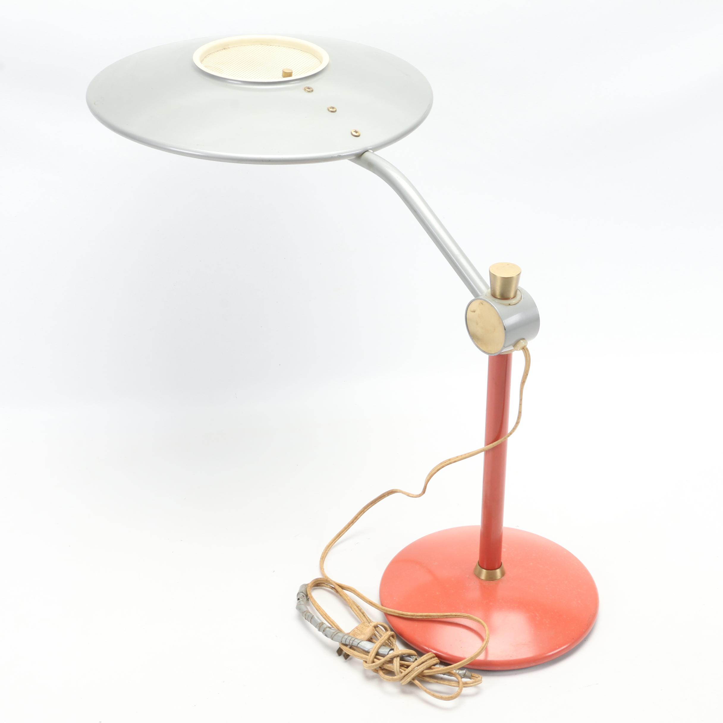 Dazor Mfg. Corp. Model 2008 "Spaceship" Desk Lamps