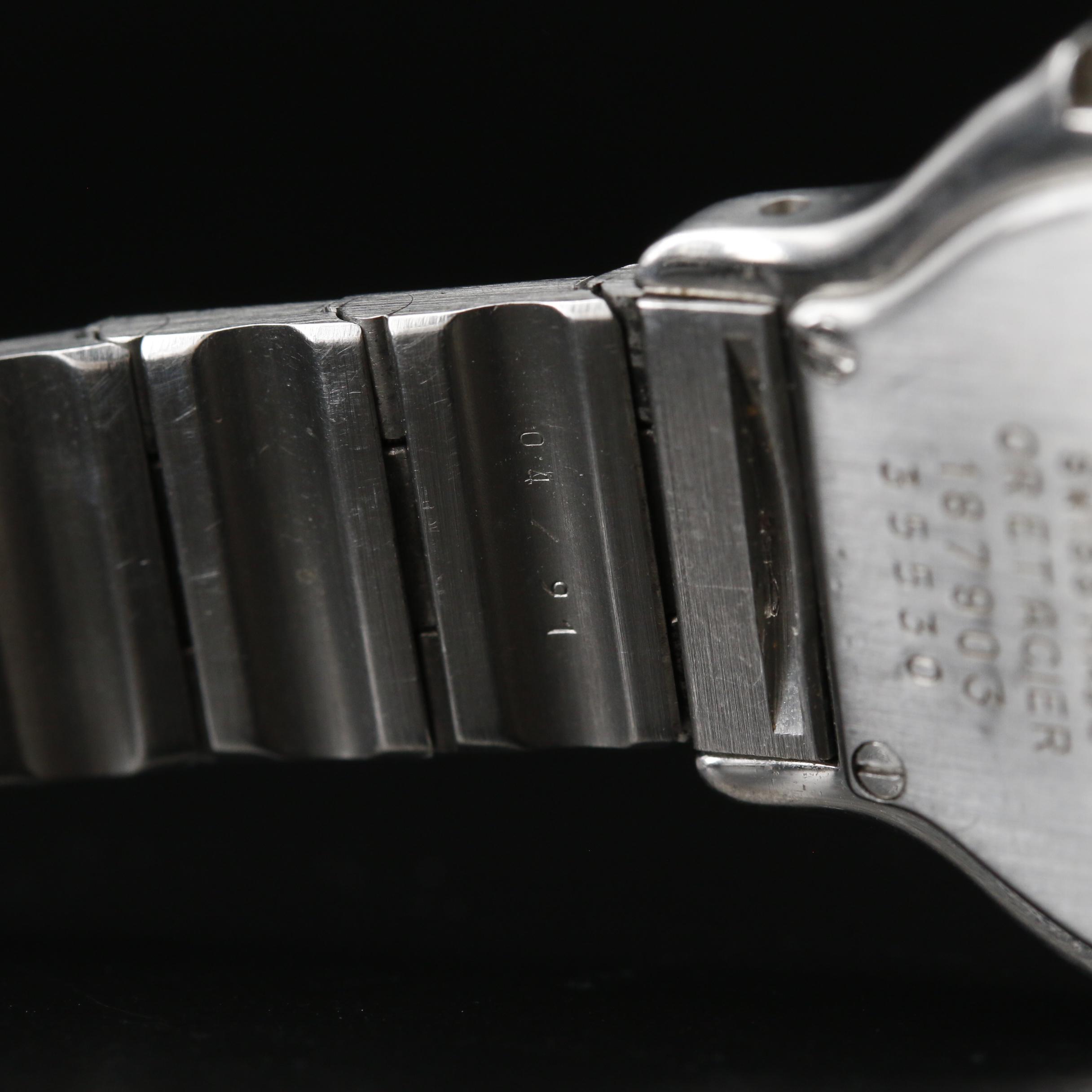 Cartier Santos "Octagon" 18K and Stainless Steel Quartz Watch