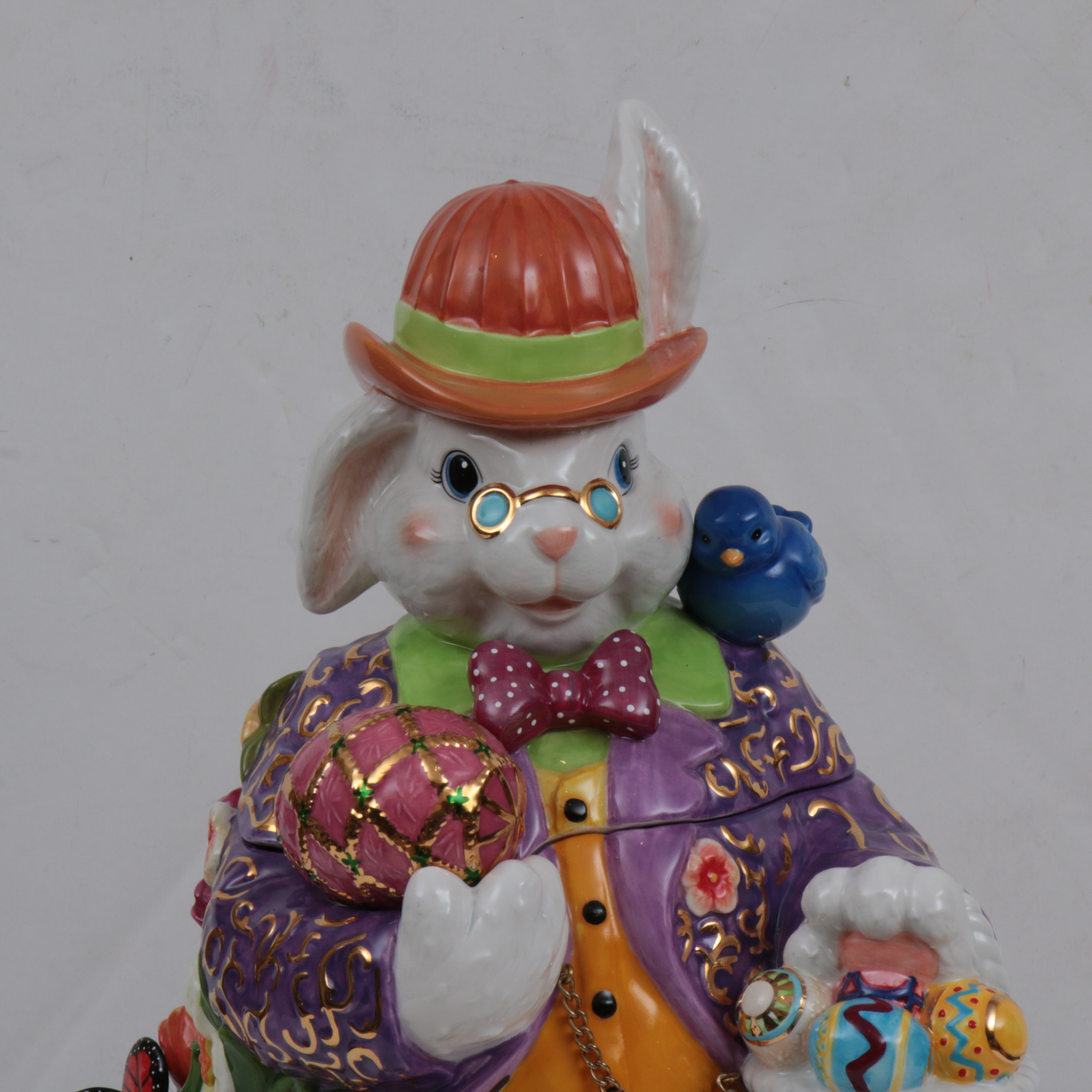 Christopher Radko Easter-Themed Figural Cookie Jar