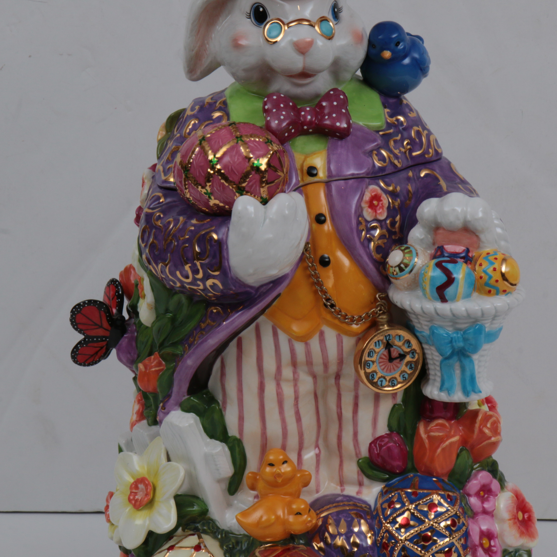 Christopher Radko Easter-Themed Figural Cookie Jar