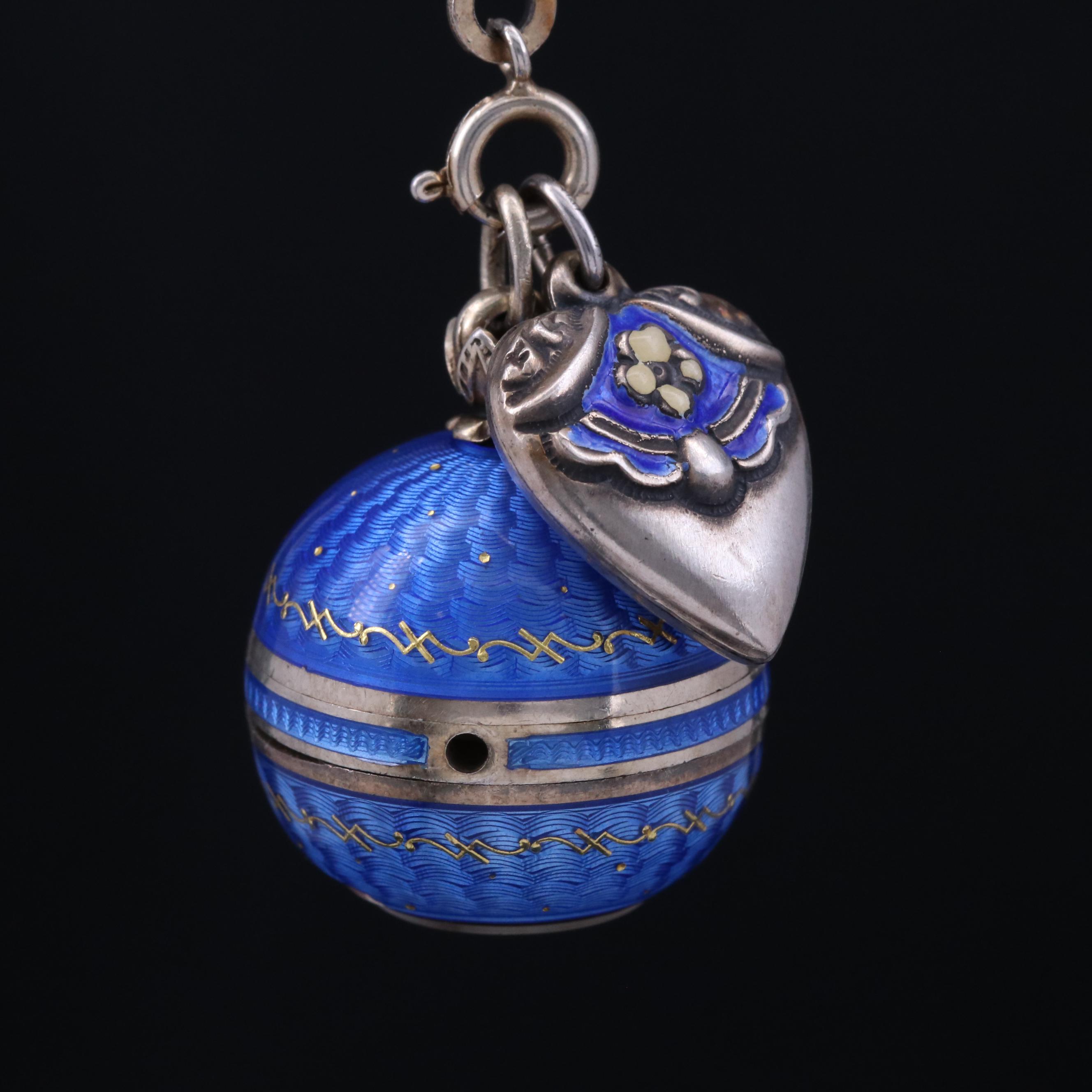 Art Deco Sterling Necklaces and Ring Featuring Glass, Enamel and Gemstones