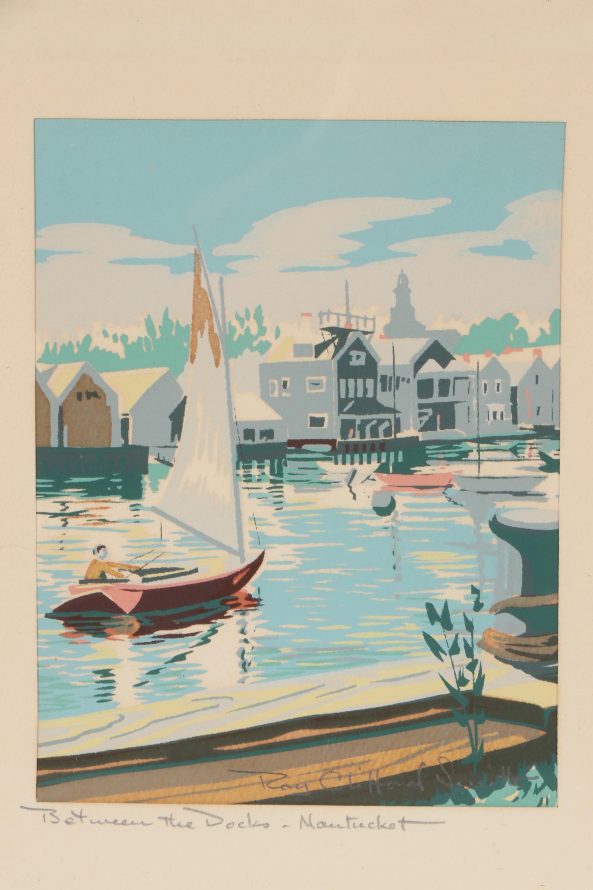 Roy Clifford Smith Serigraphs of Nantucket