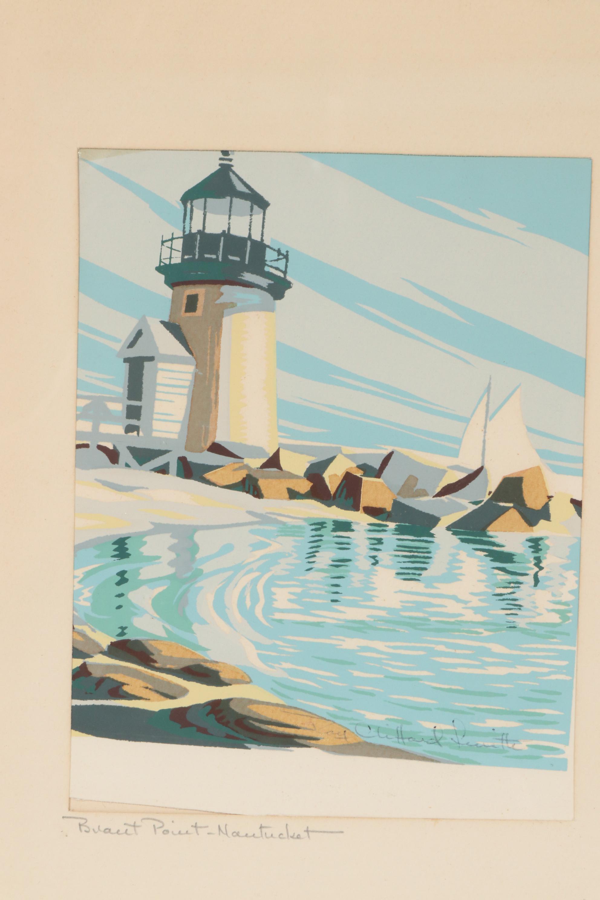 Roy Clifford Smith Serigraphs of Nantucket