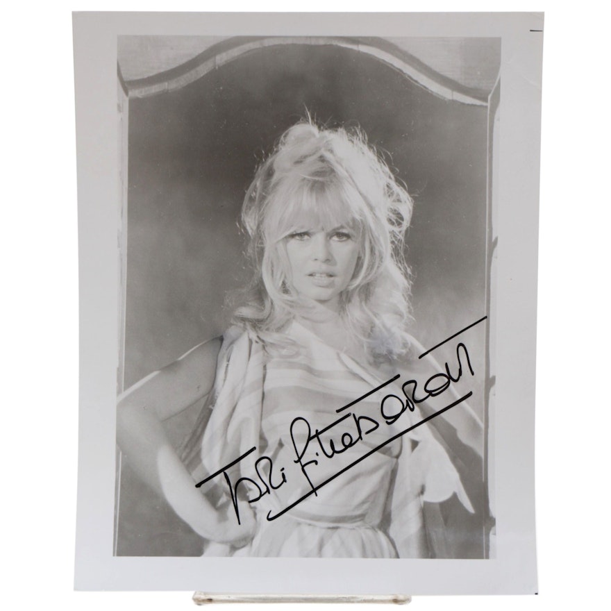 Brigitte Bardot Signed Photo Print, Visual COA