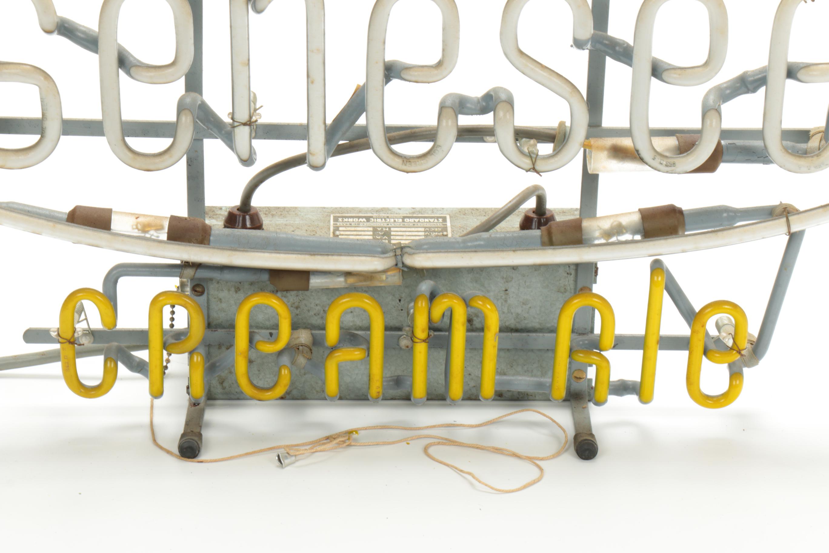 Genesee Cream Ale Neon Illuminated Sign