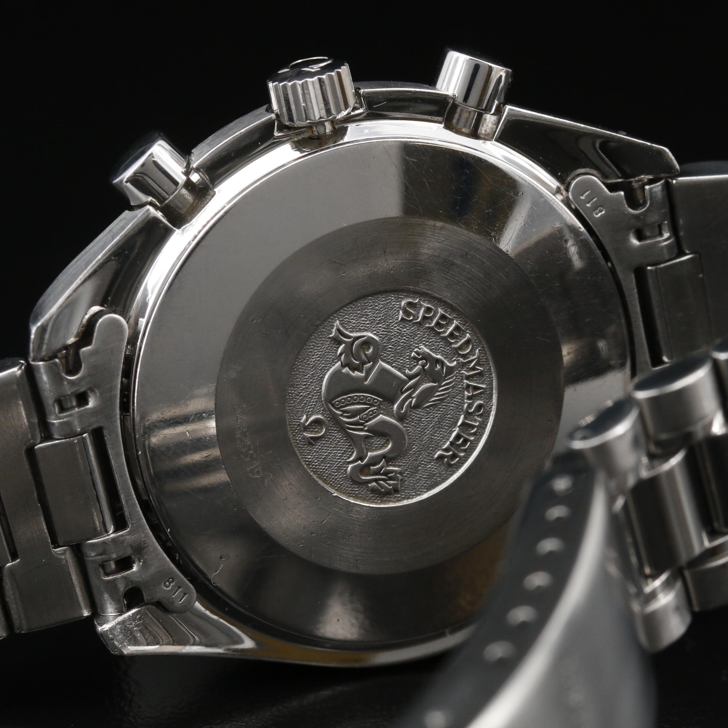 Omega "Speedmaster Reduced" Stainless Steel Automatic Watch