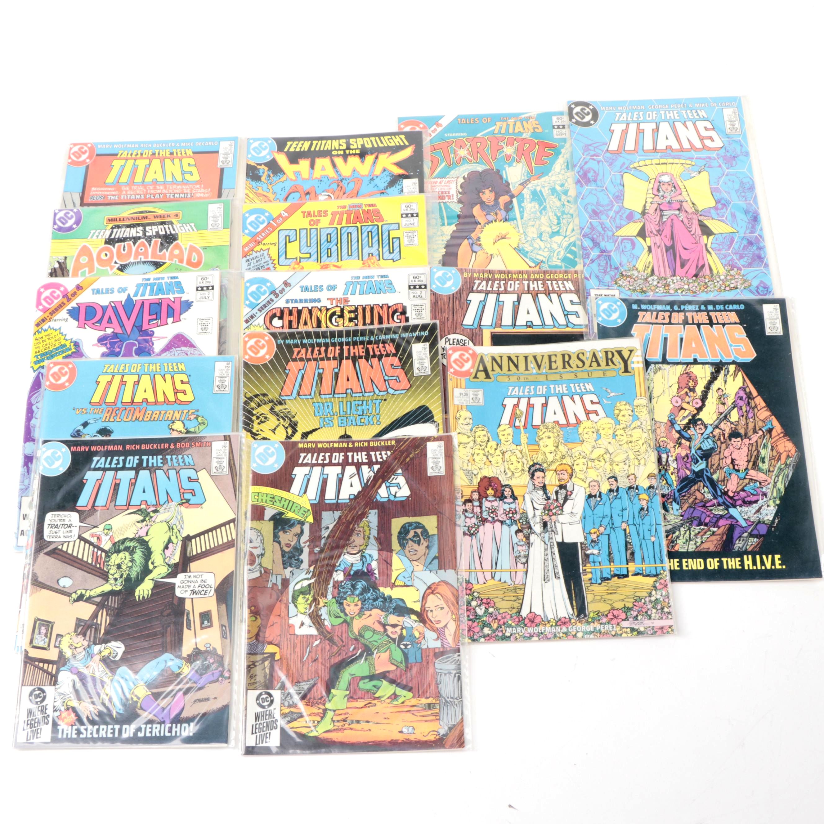 "Tales of the New Teen Titans" Comics