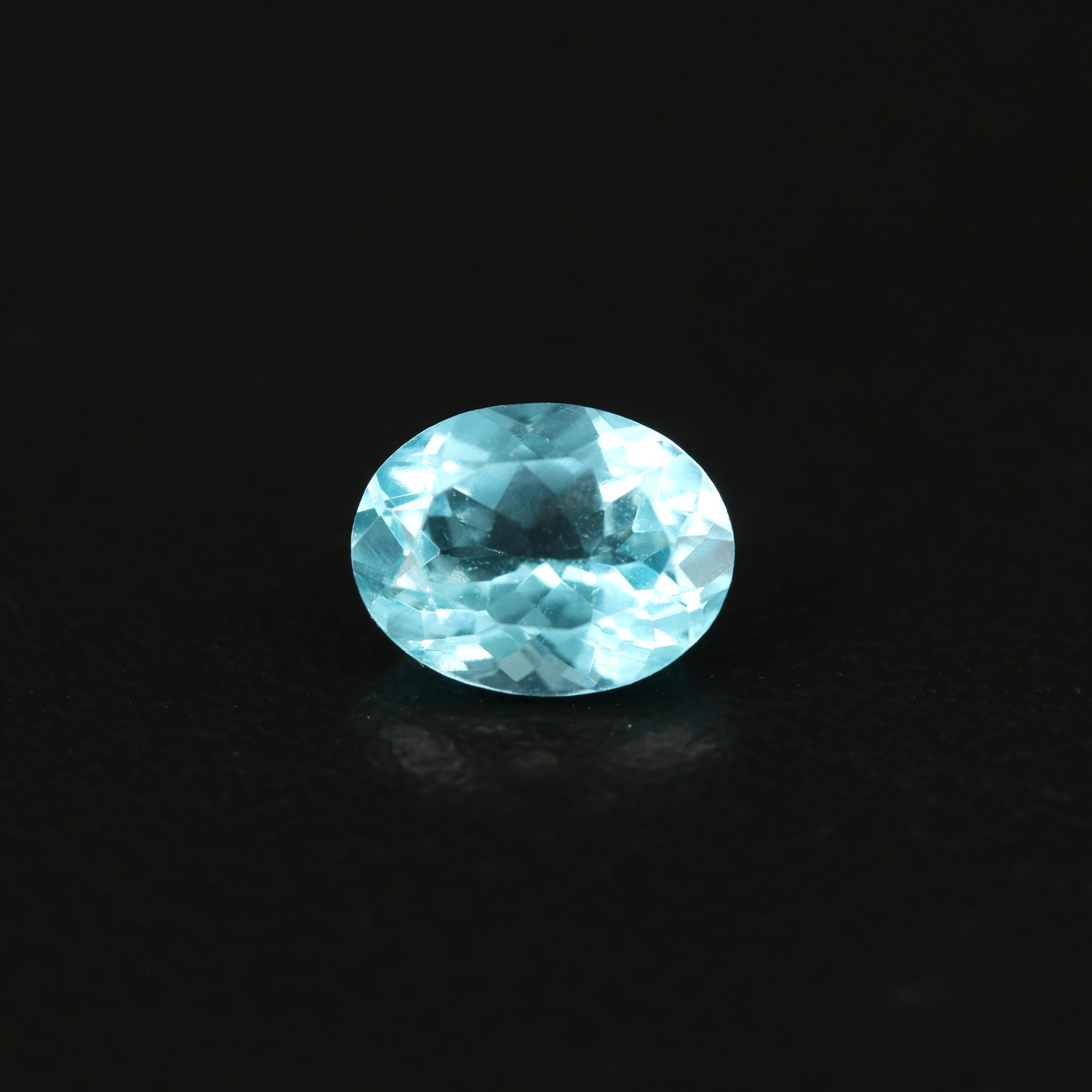 Loose 2.03 CT Oval Faceted Apatite
