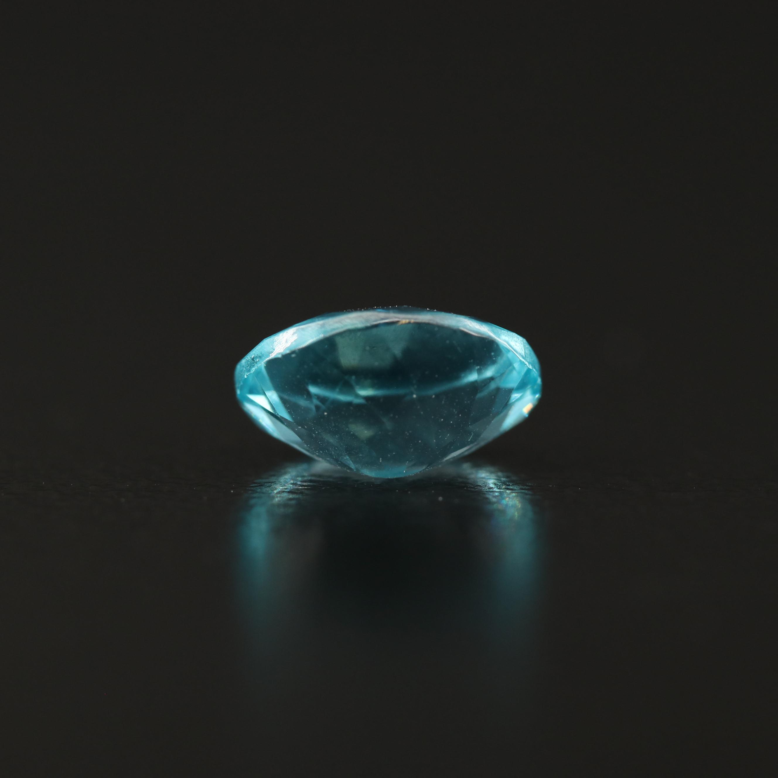 Loose 2.03 CT Oval Faceted Apatite