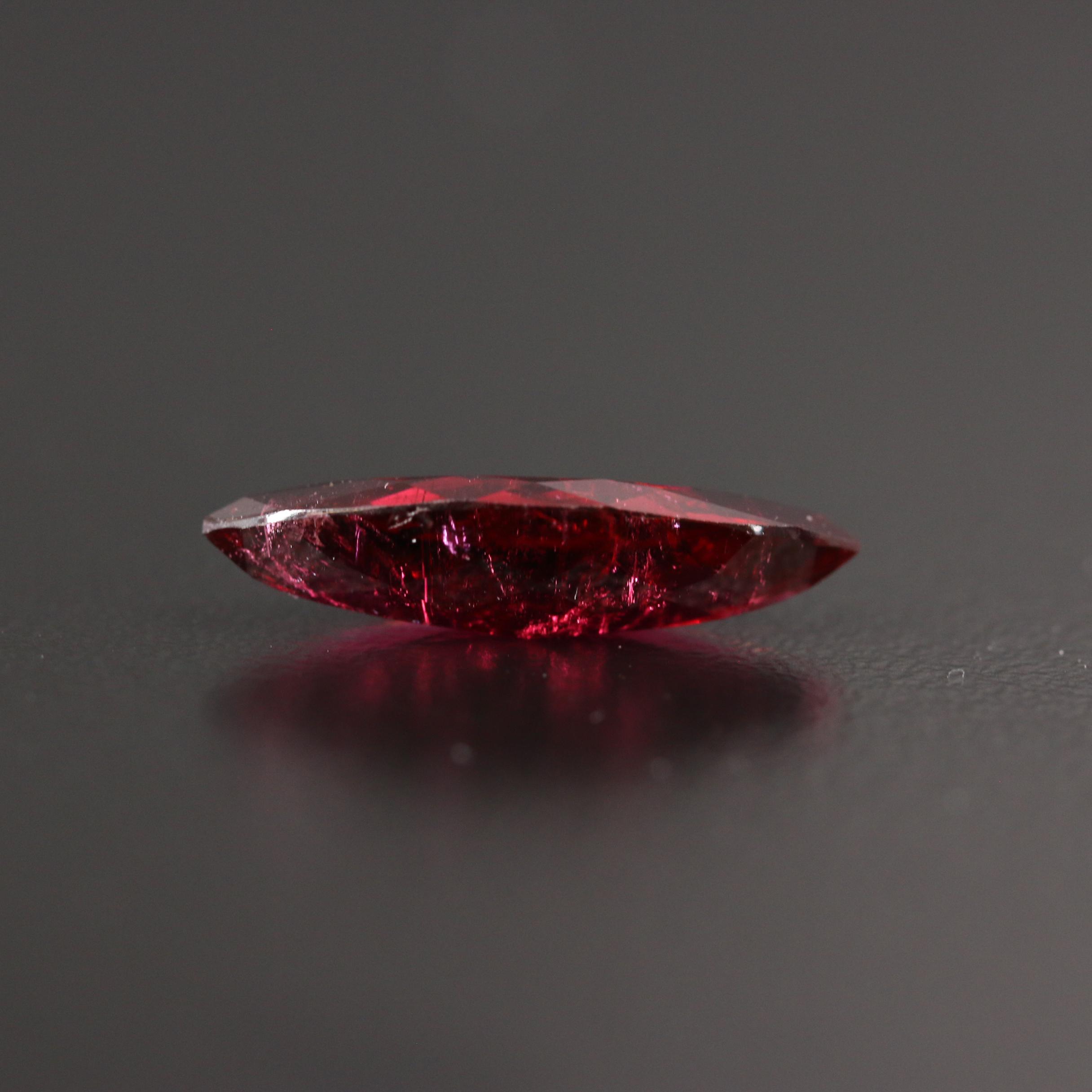 Loose 4.82 CT Marquise Faceted Rubellite