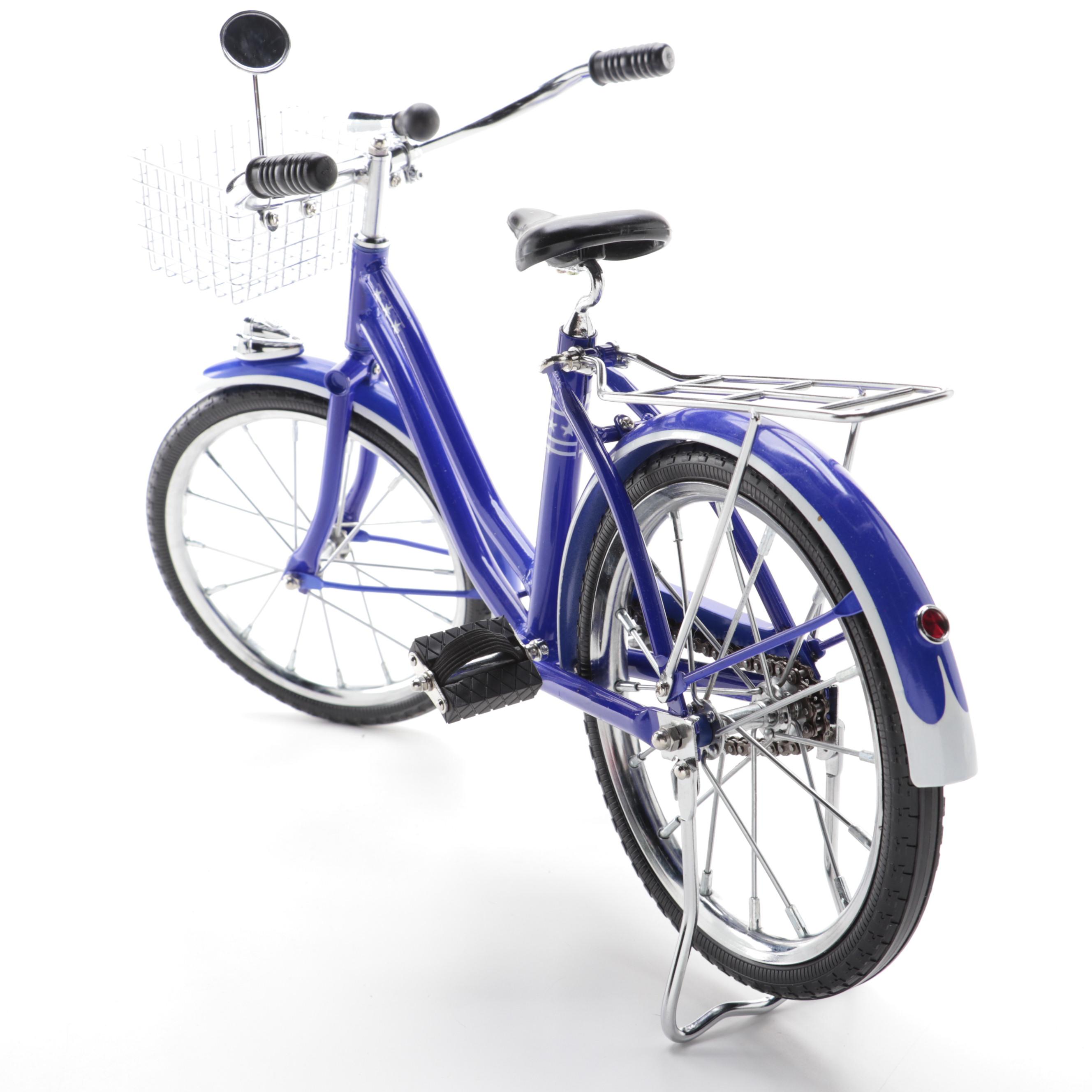 American Girl Molly McIntire Pleasant Company Blue Doll Bicycle, Retired