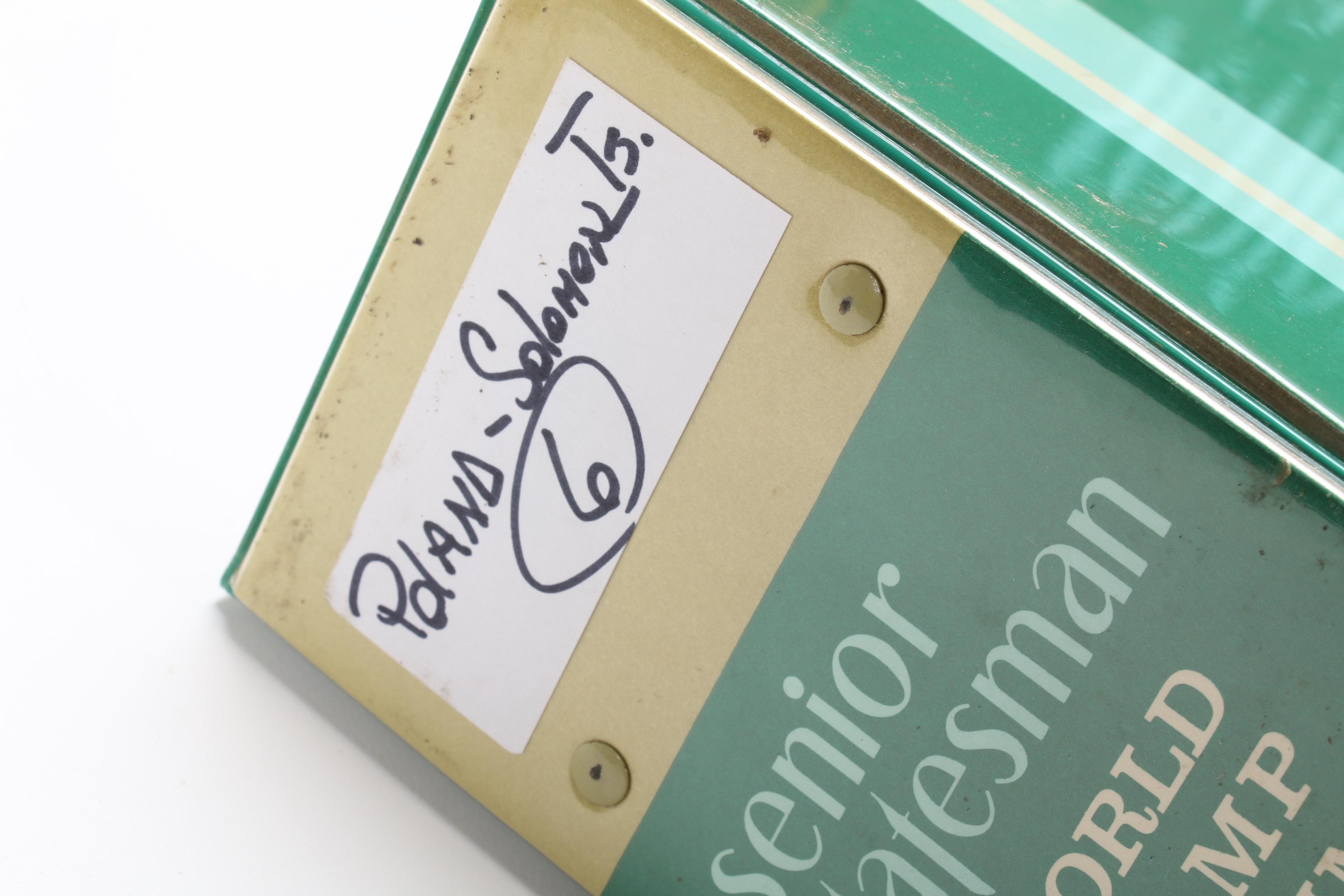 World Postage Stamp Collection In Six Senior Statesman World Stamp Albums