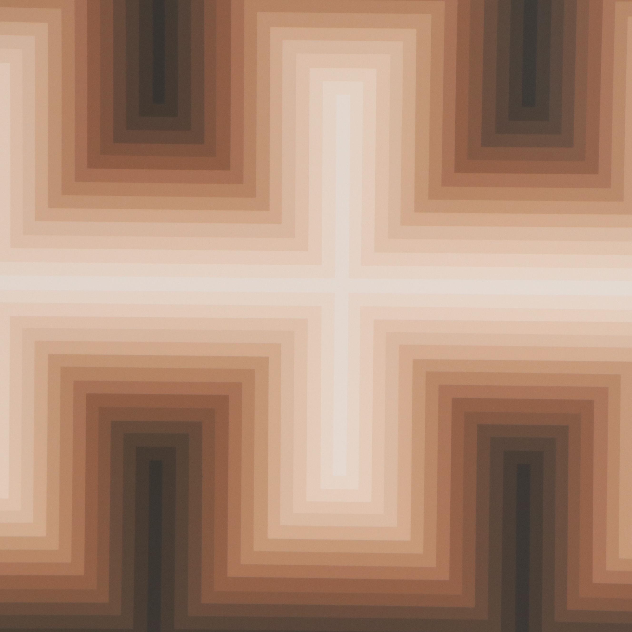 Jurgen Peters Serigraph Print "Infinitive", 1981